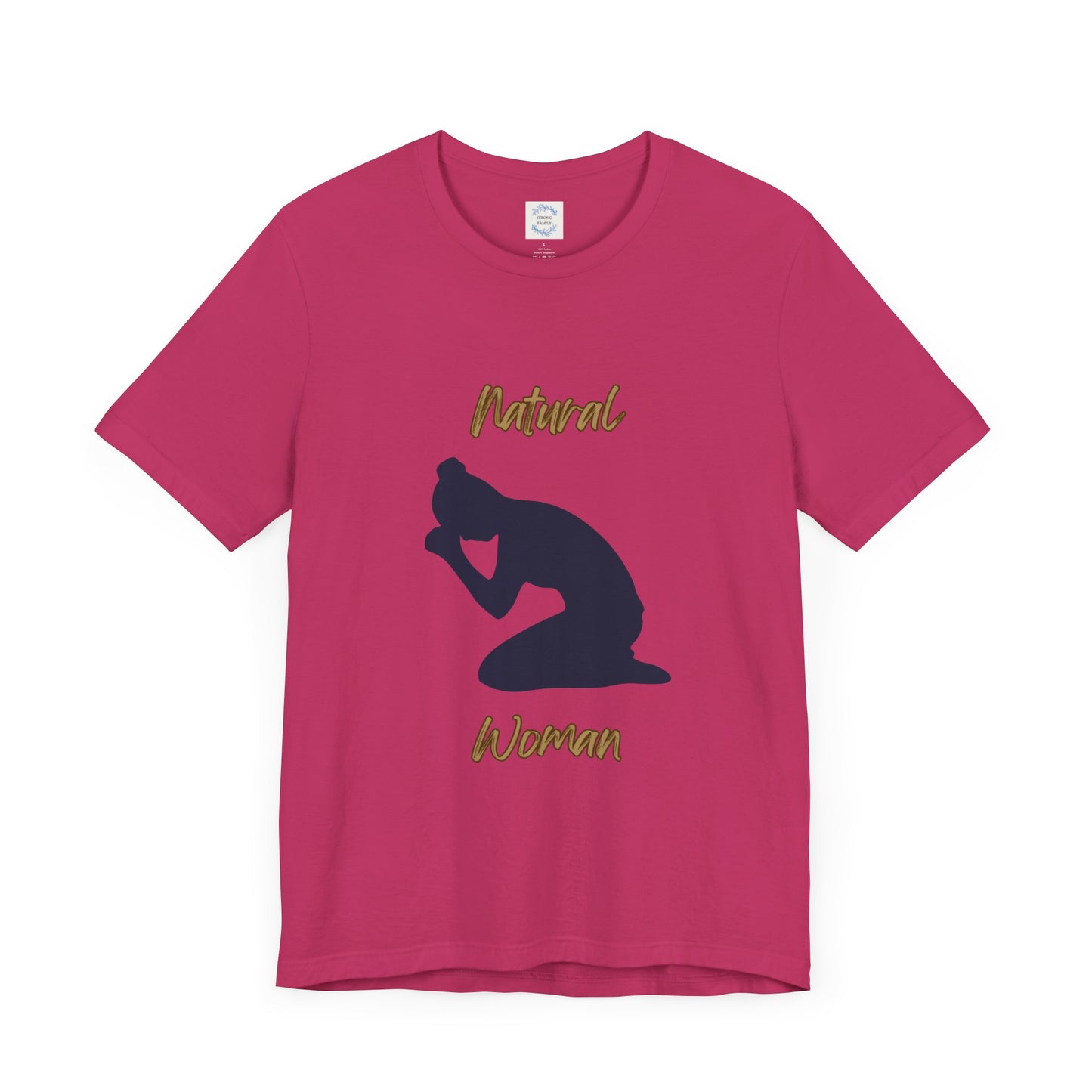 Natural Woman Pray (BL) Short Sleeve T-Shirt