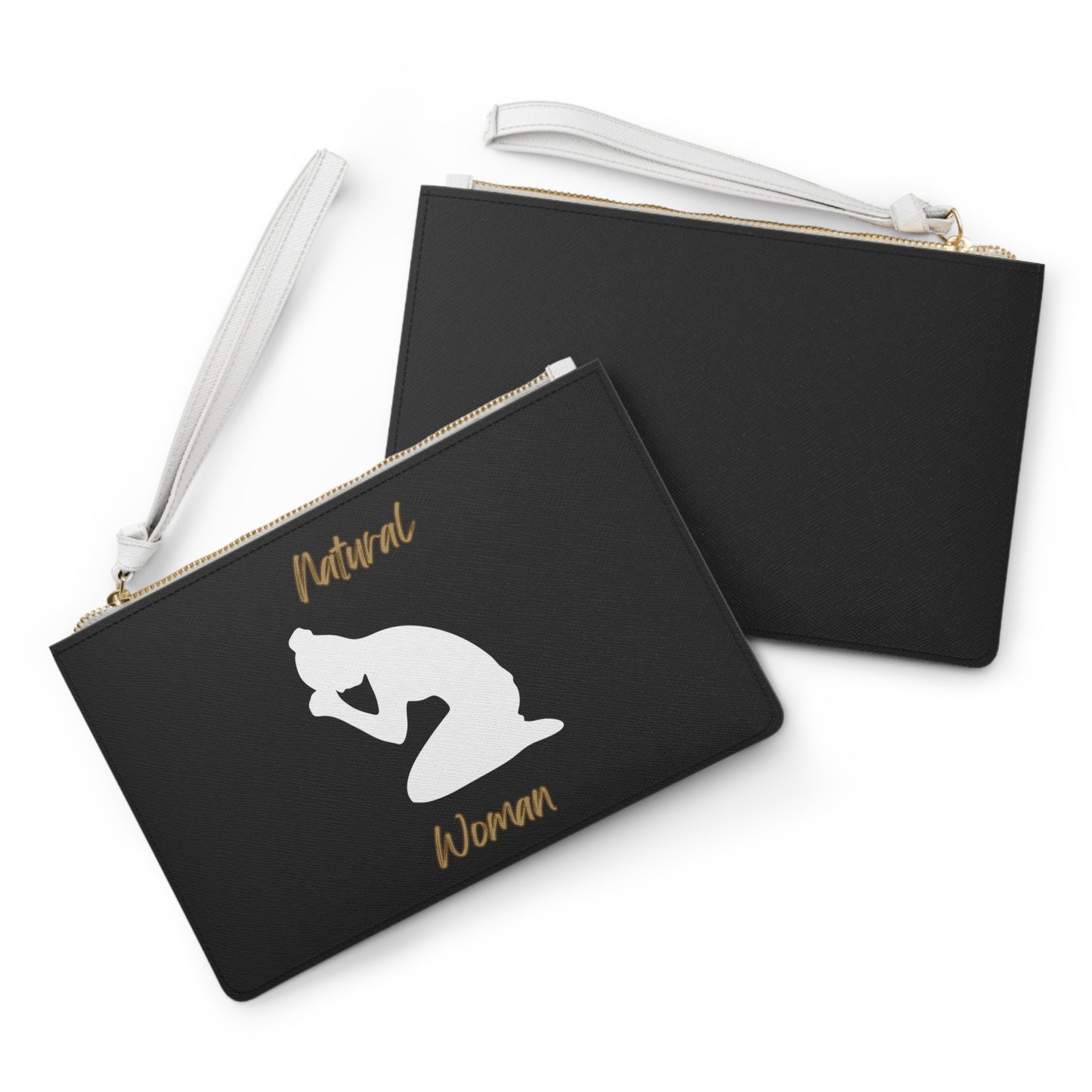 Natural Woman Pray (WL) Clutch Bag BLACK