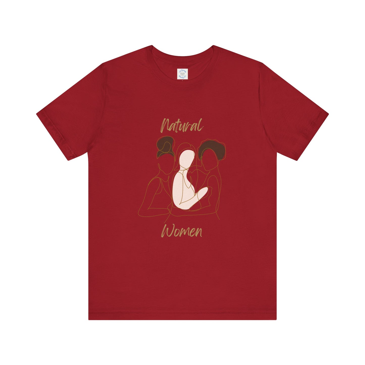 Natural Woman Friends Short Sleeve T-Shirt