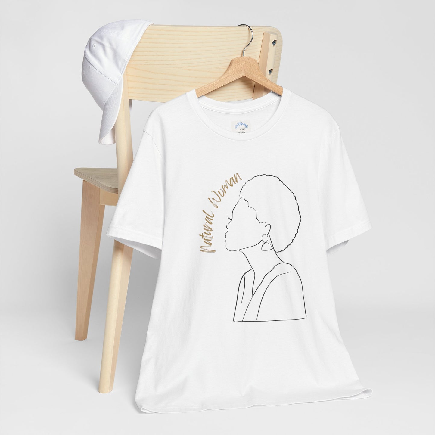 Natural Woman Sm Fro (BL) Short Sleeve T-Shirt