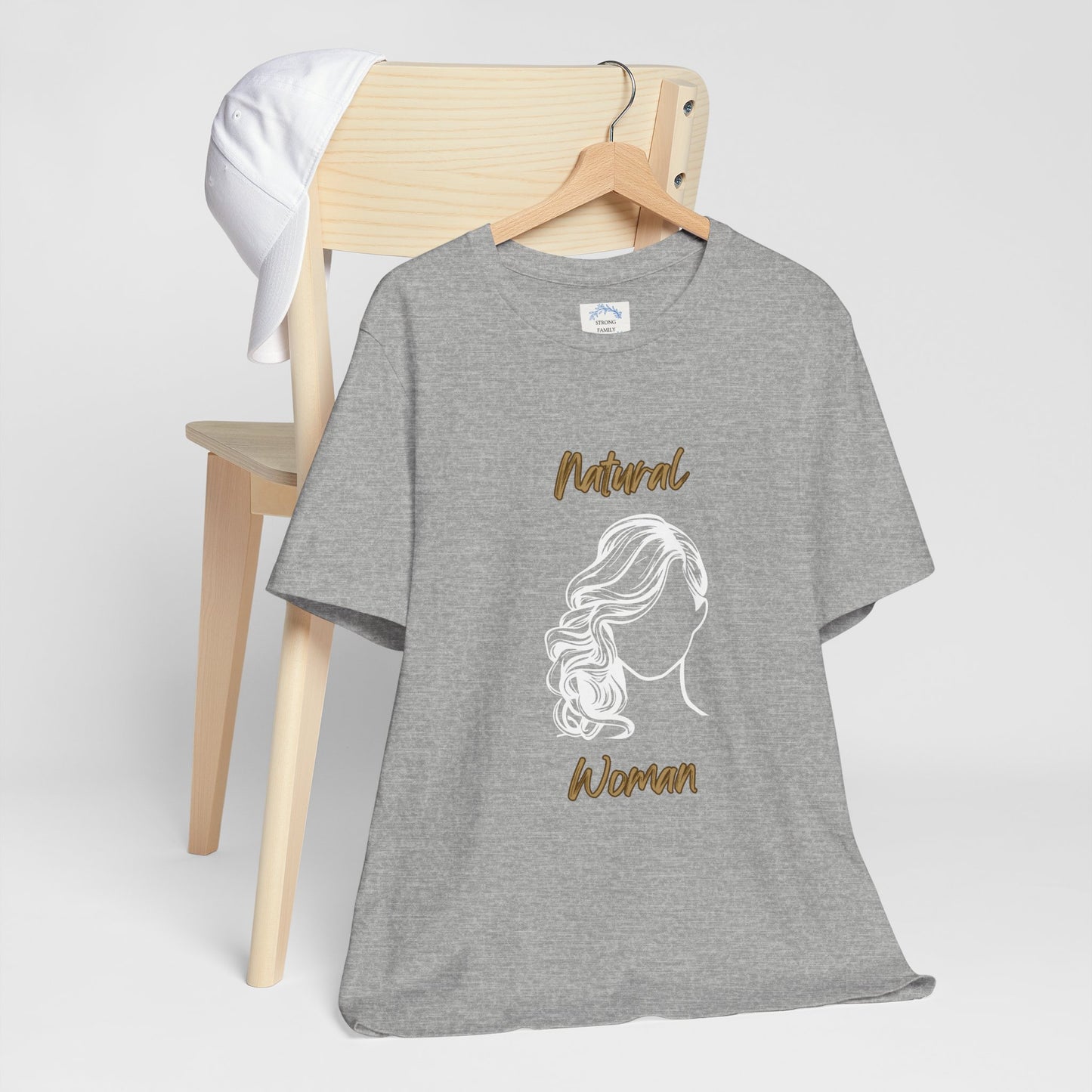 Natural Woman Long Curl (WL) Short Sleeve T-Shirt