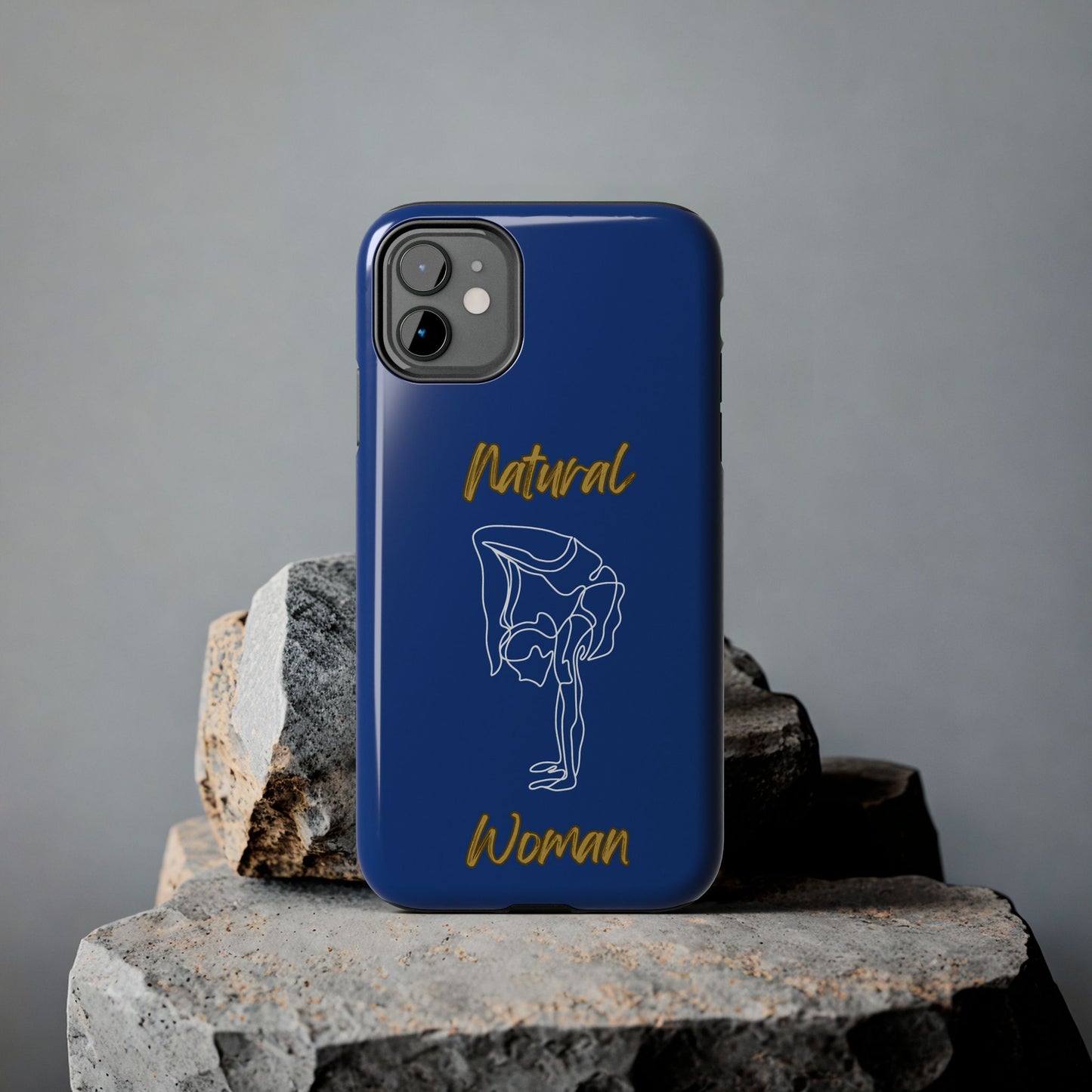 Natural Woman Flexible (WL)Tough Phone Cases DARK BLUE