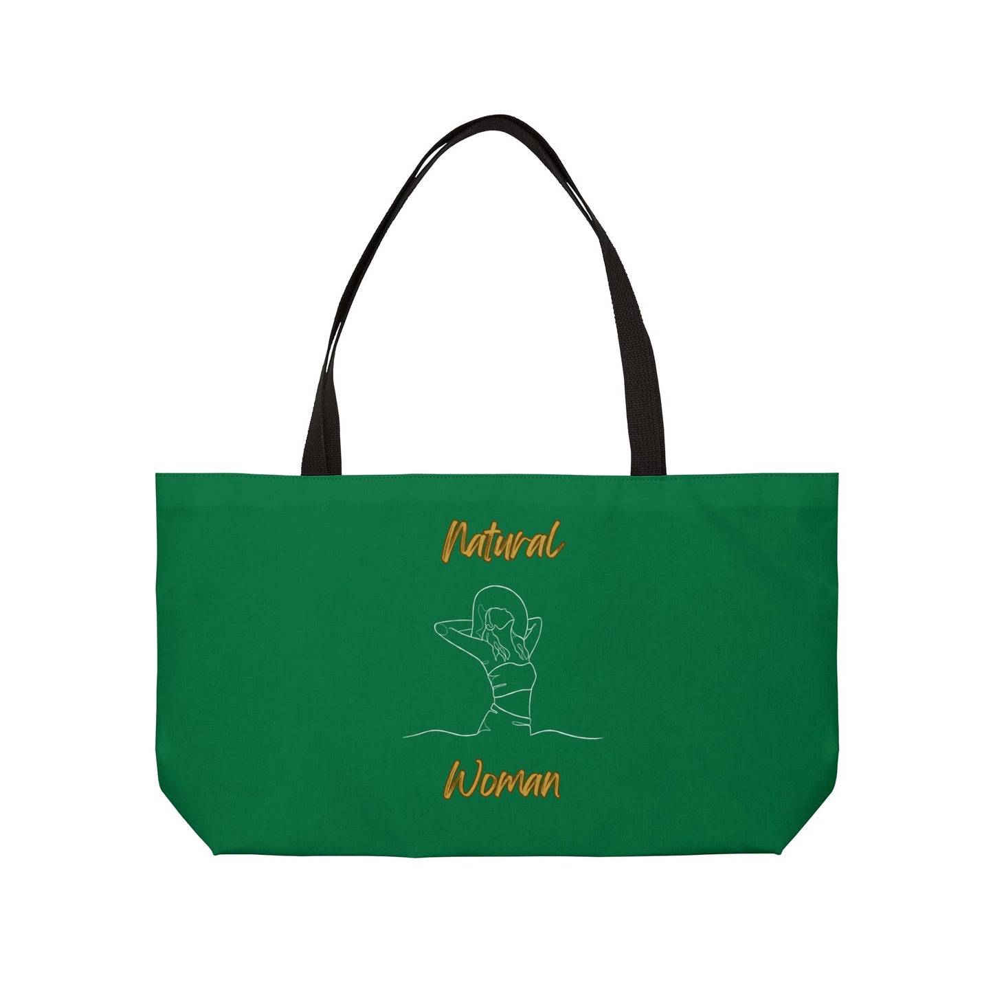 Natural Woman Sun Fun (WL) Weekender Tote Bag DARK GREEN