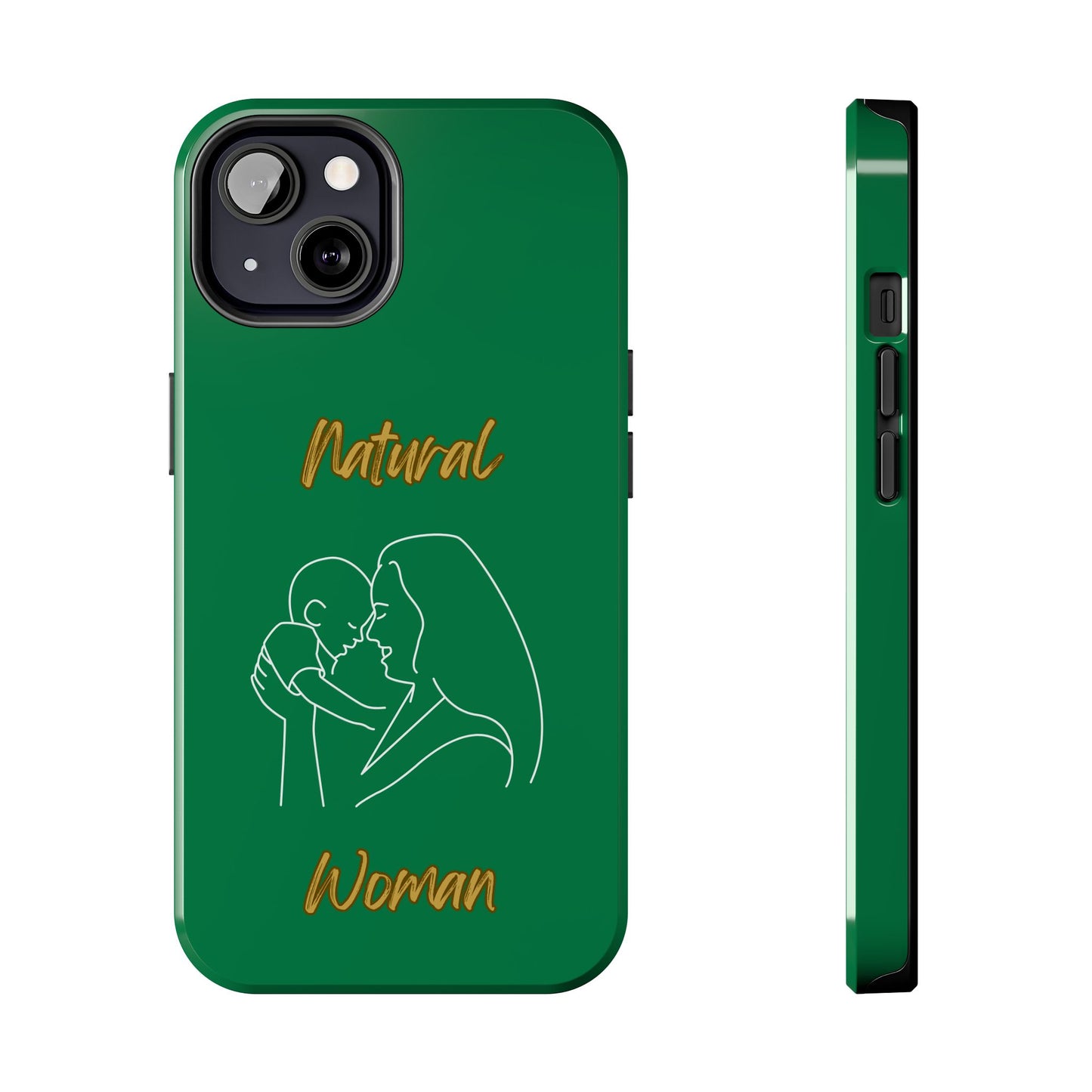 Natural Woman Joy (WL) Tough Phone Cases DARK GREEN
