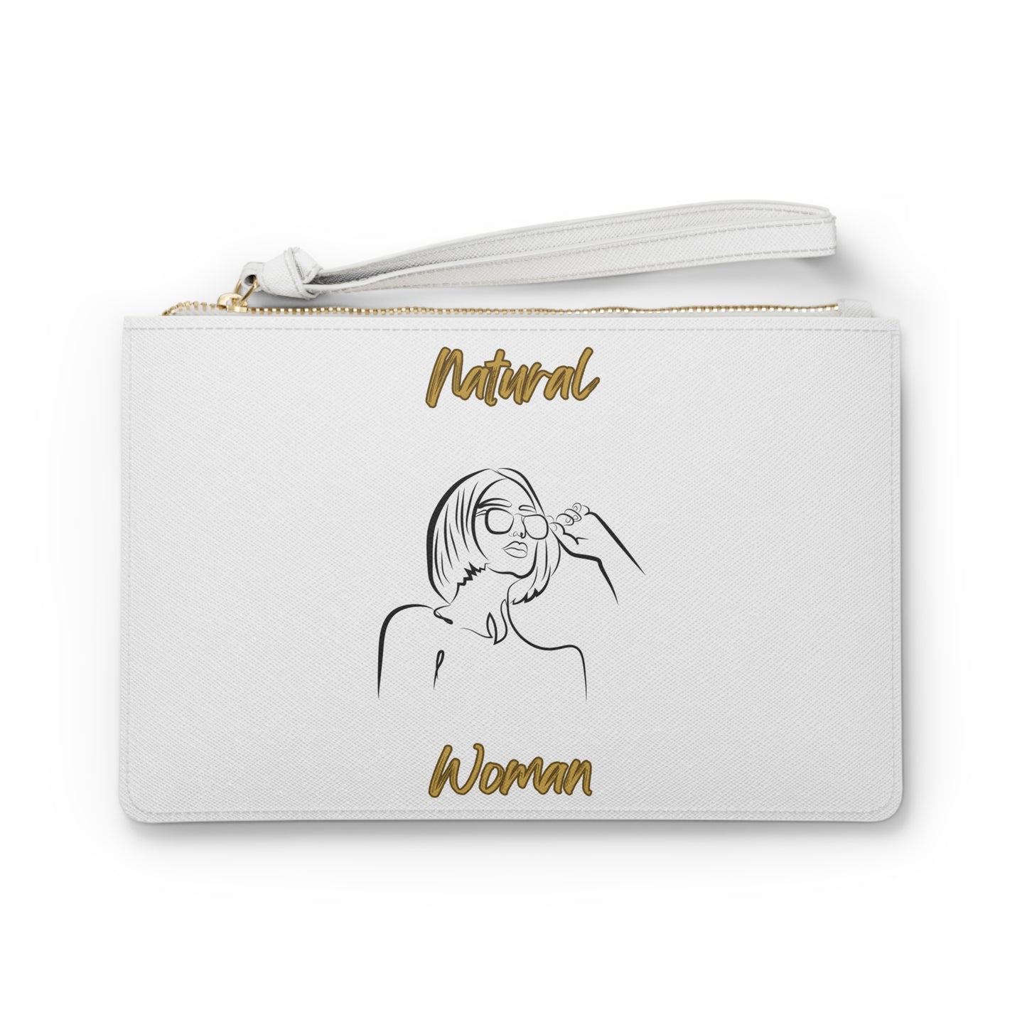 Natural Woman Bright Future (BL) Clutch Bag WHITE