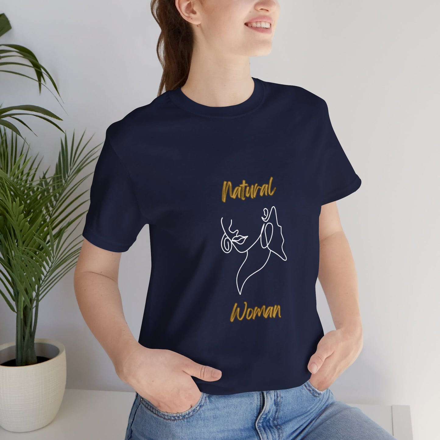Natural Woman Lips (WL) Short Sleeve T-Shirt