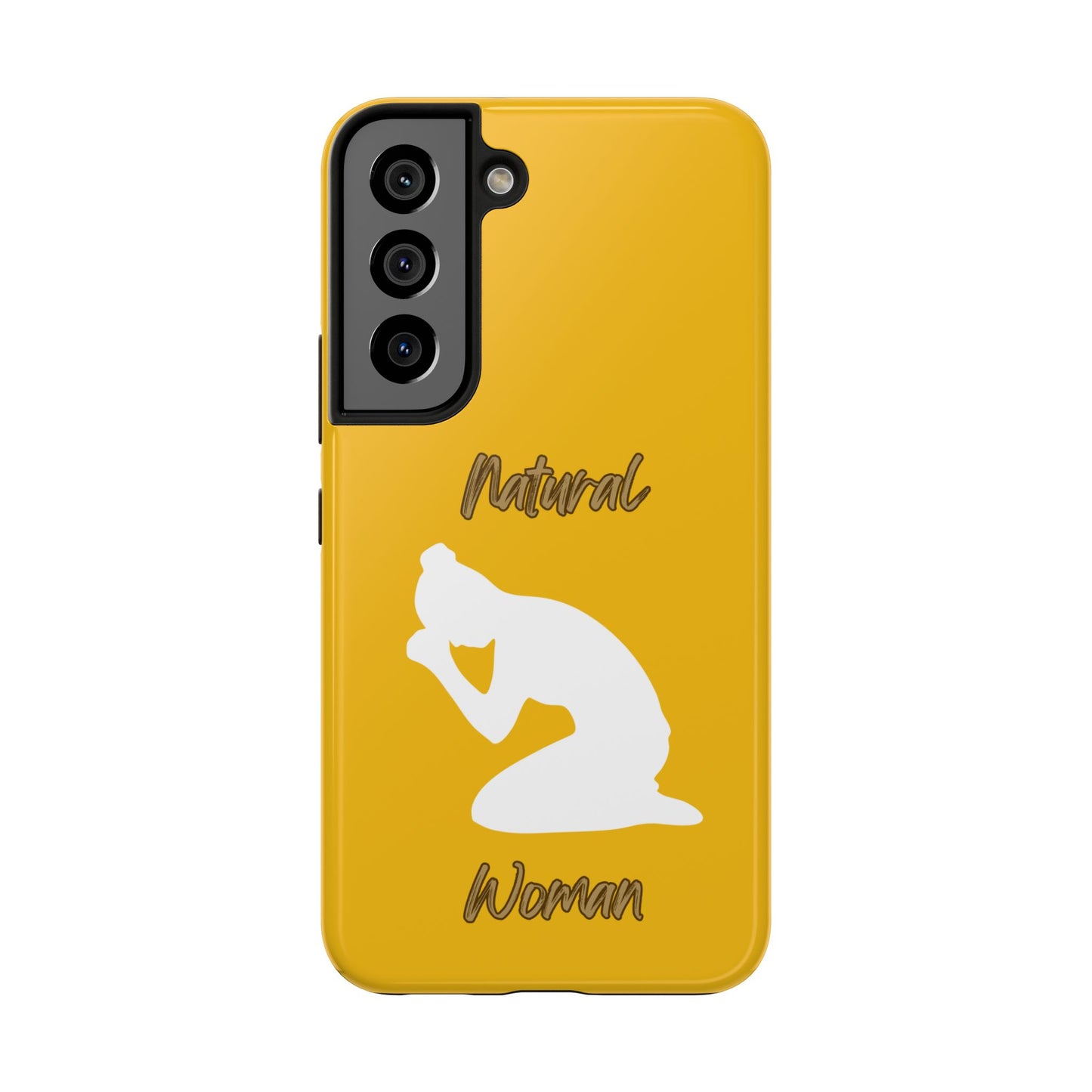 Natural Woman Pray (WL) Tough Phone Cases YELLOW