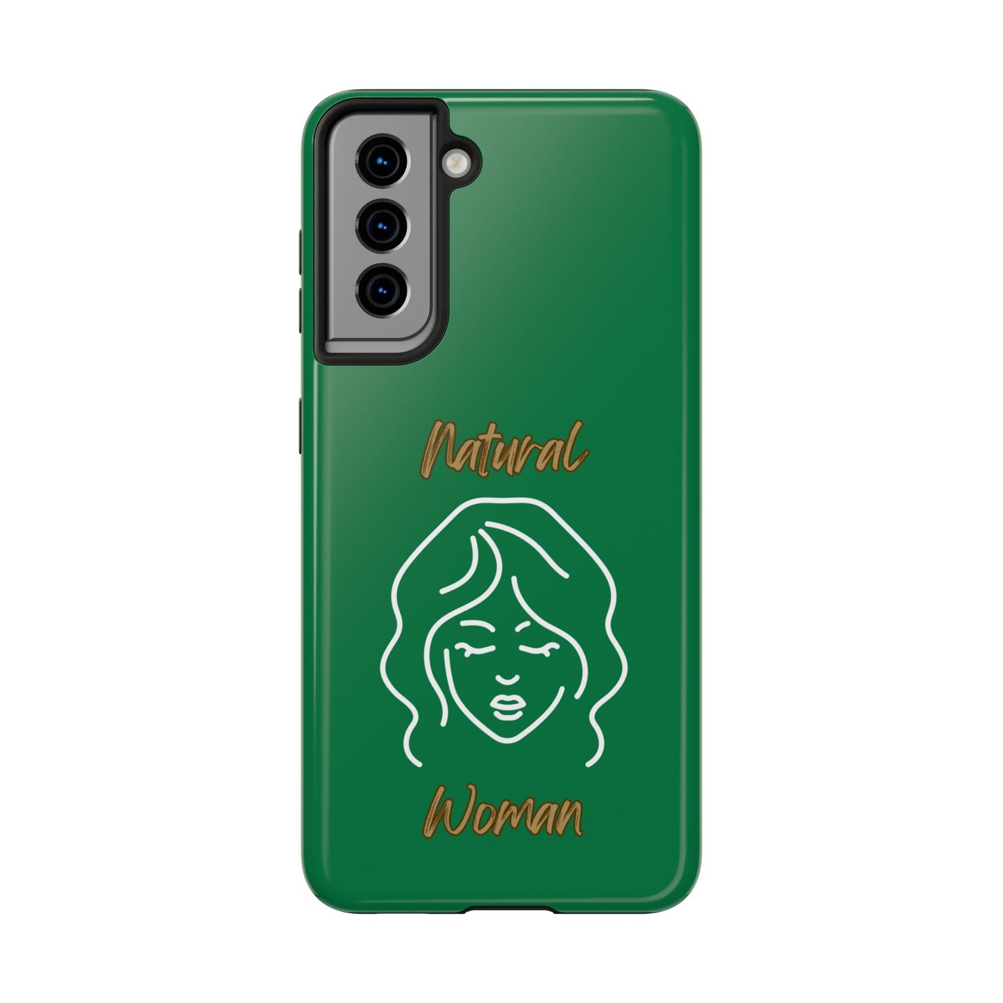 Natural Woman Modest (WL)Tough Phone Cases DARK GREEN
