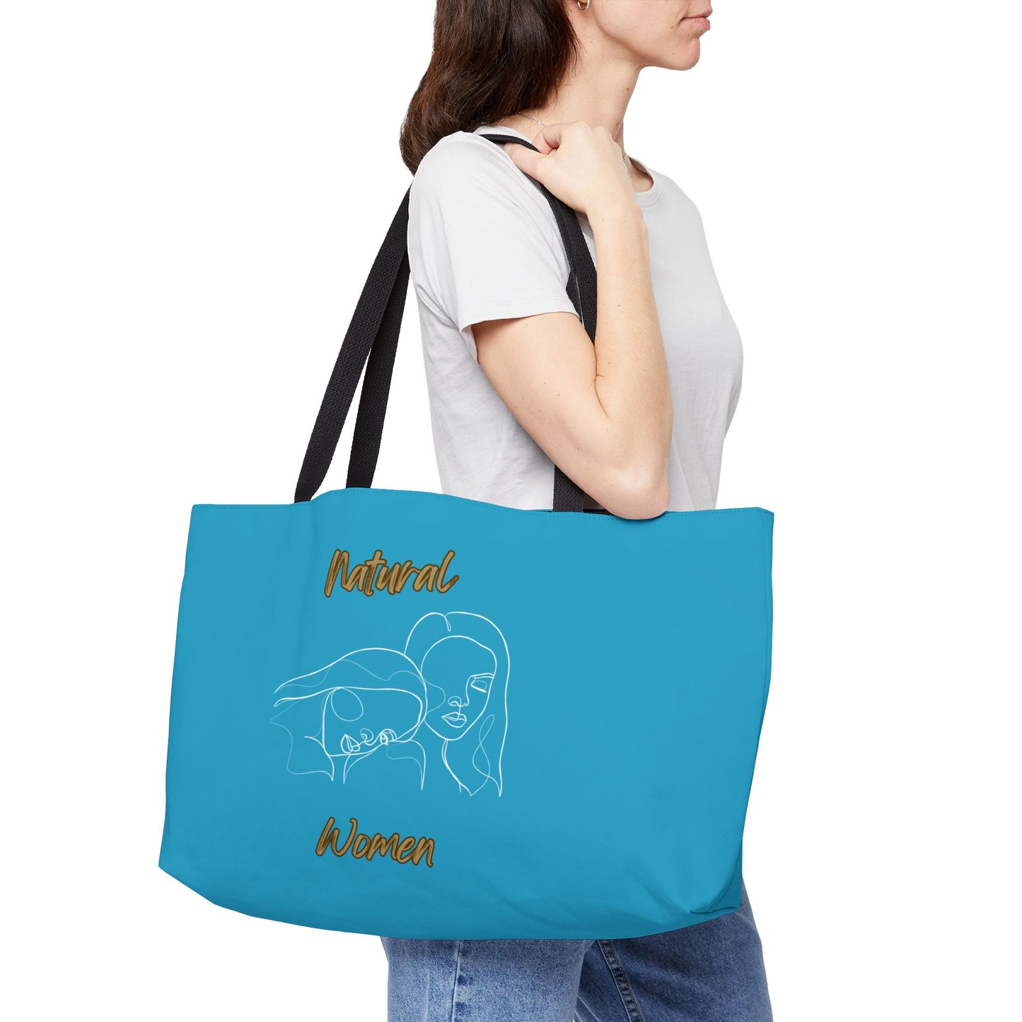 Natural Women Sisters (WL) Weekender Tote Bag TUEQUOISE