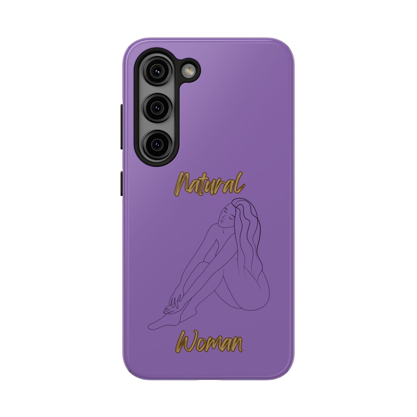 Natural Woman Beauty (BL) Tough Phone Cases LIGHT PURPLE