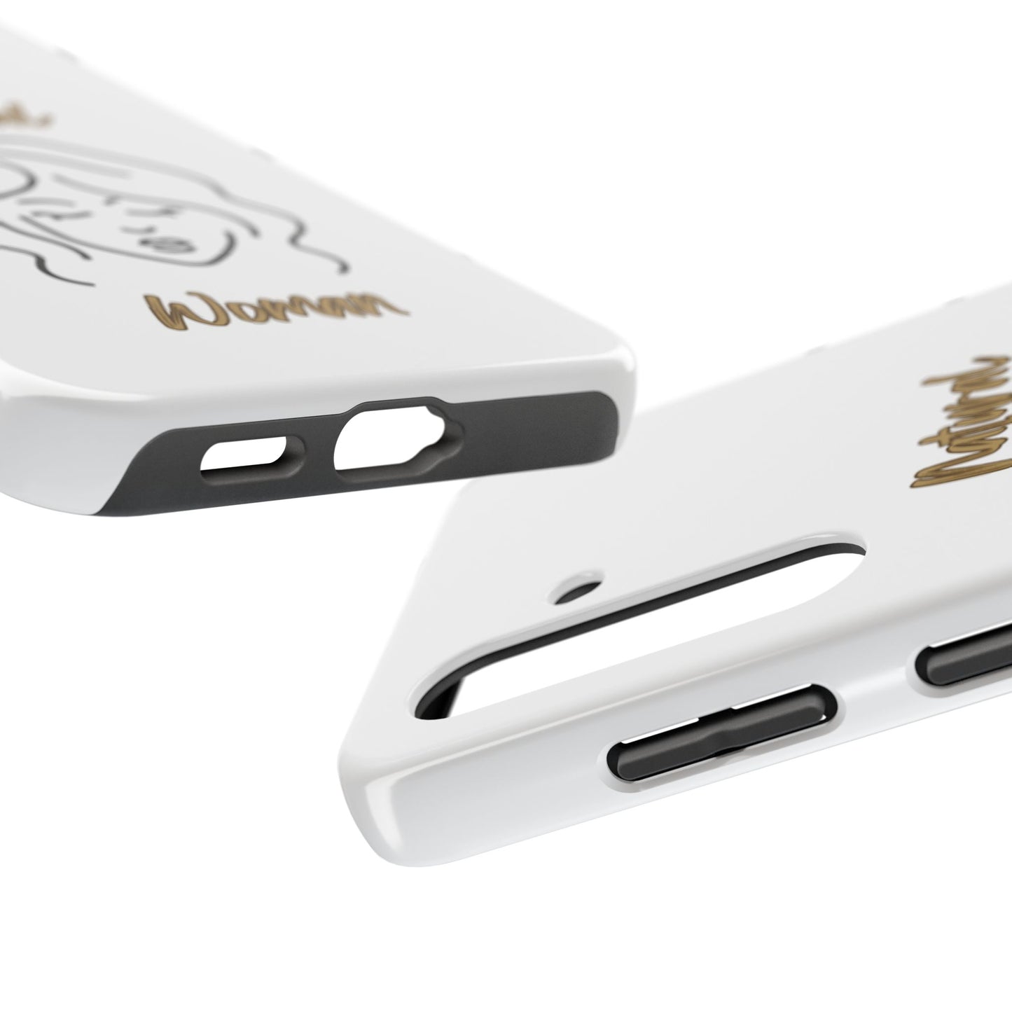 Natural Woman Modest (BL)Tough Phone Cases WHITE
