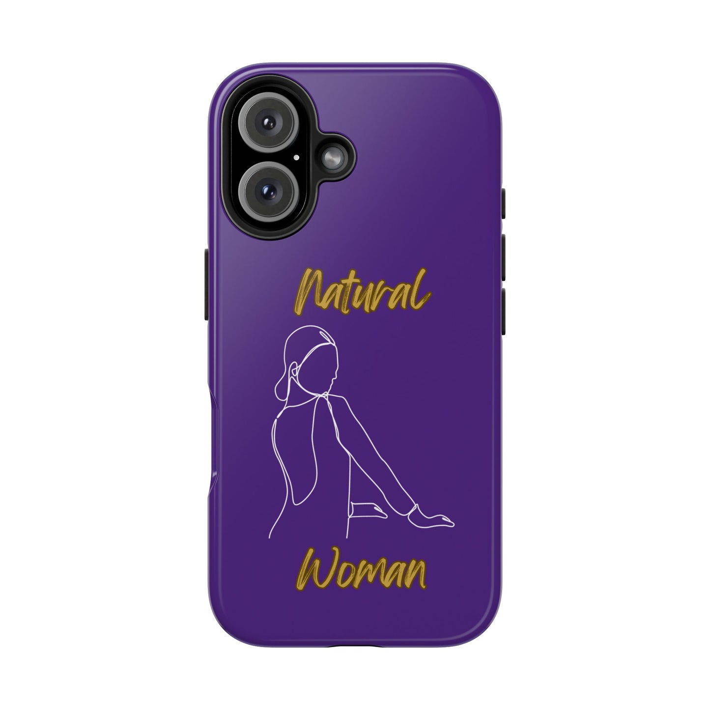 Natural Woman Hands Free (WL)Tough Phone Cases PURPLE
