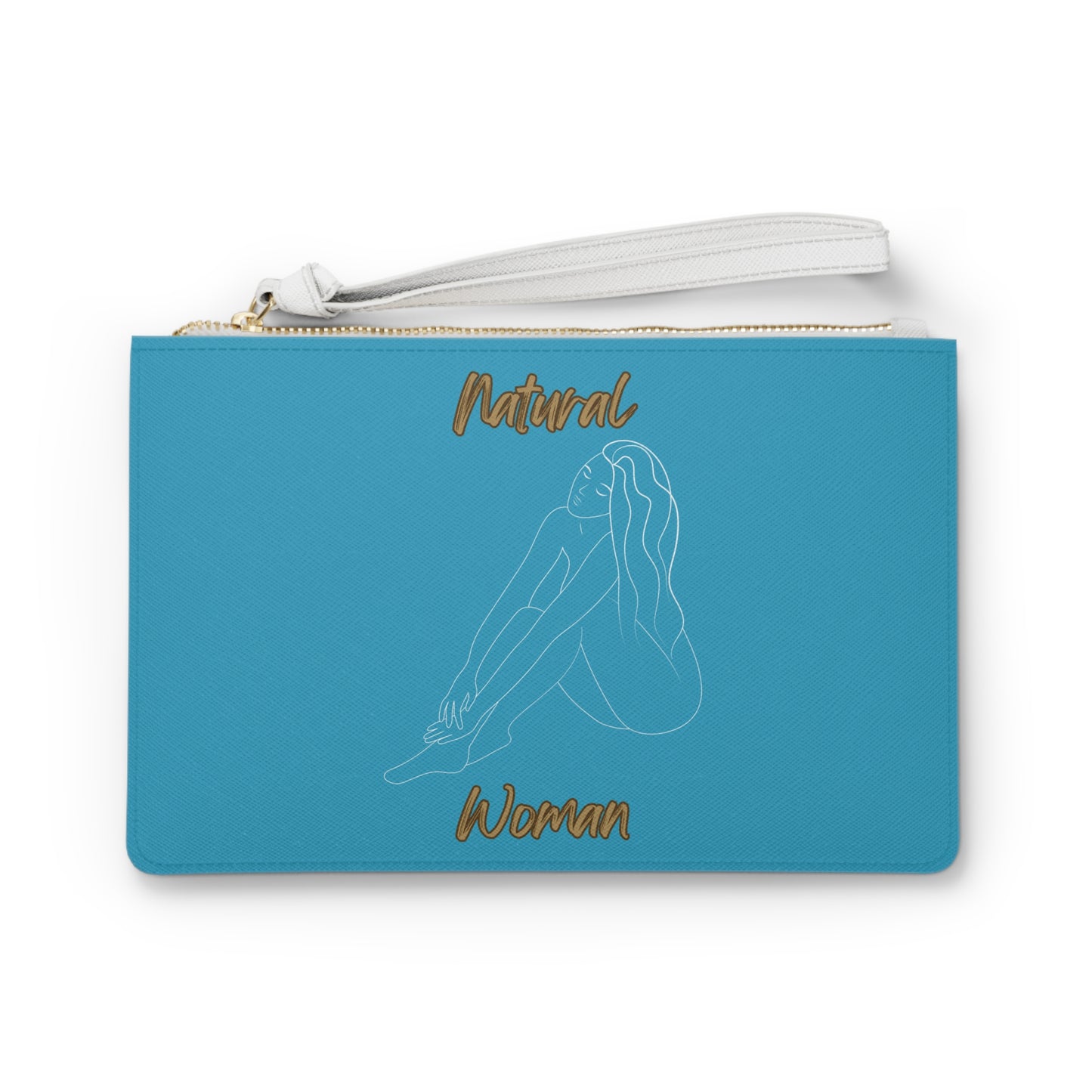 Natural Woman Beauty (WL) Clutch Bag TURQUOISE