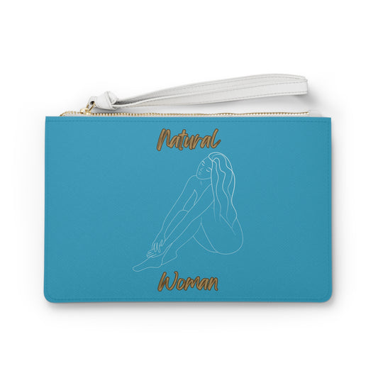 Natural Woman Beauty (WL) Clutch Bag TURQUOISE