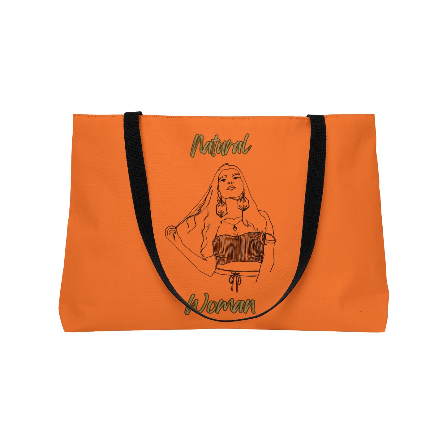 Natural Woman Thinking (BL) Weekender Tote Bag CRUSTA