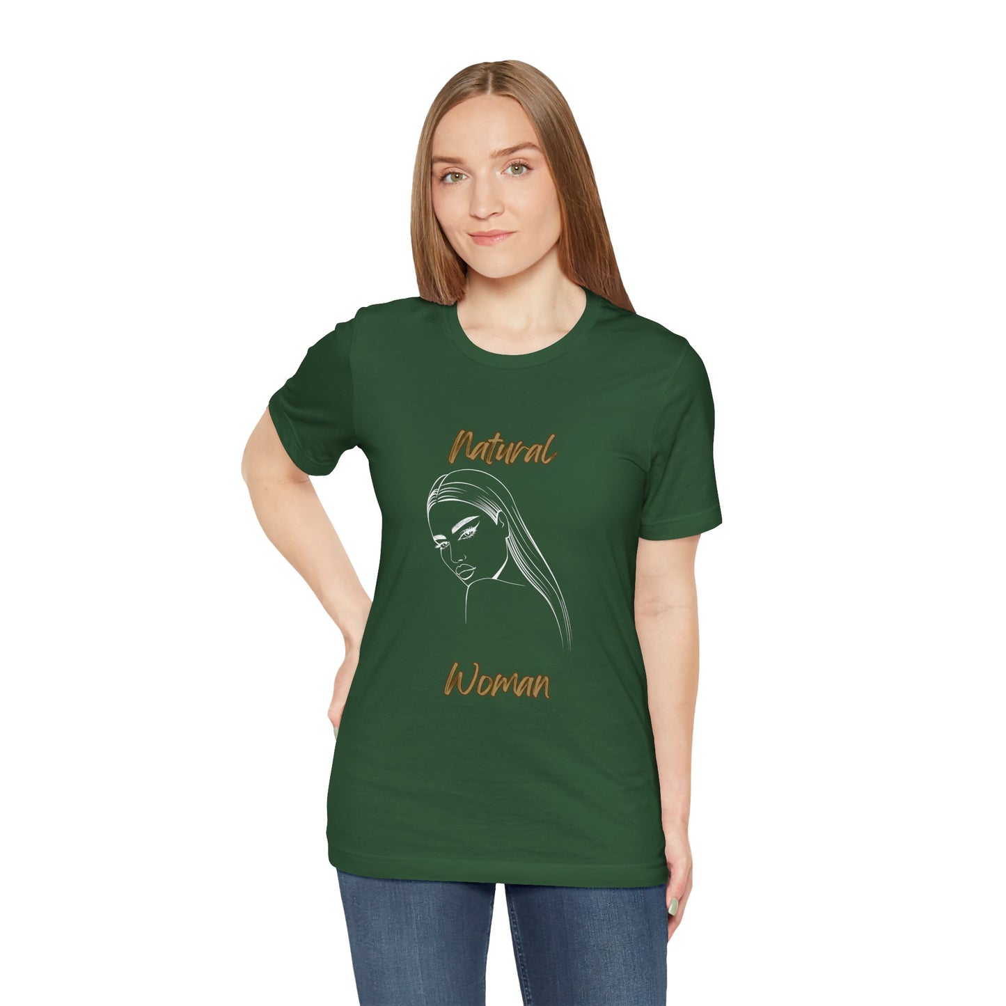 Natural Woman The Stare (WL) Short Sleeve T-Shirt