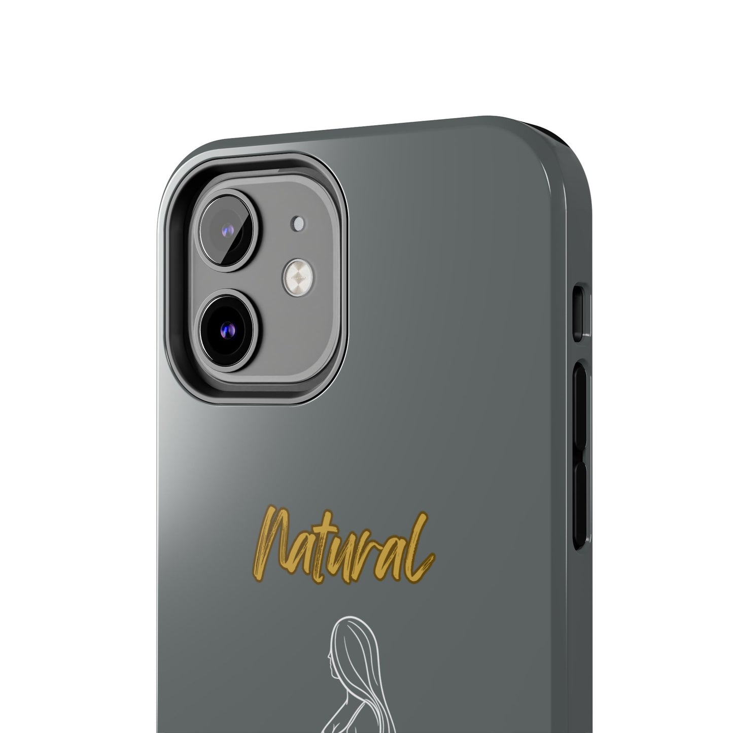 Natural Woman Expecting (WL)Tough Phone Cases DARK GREY