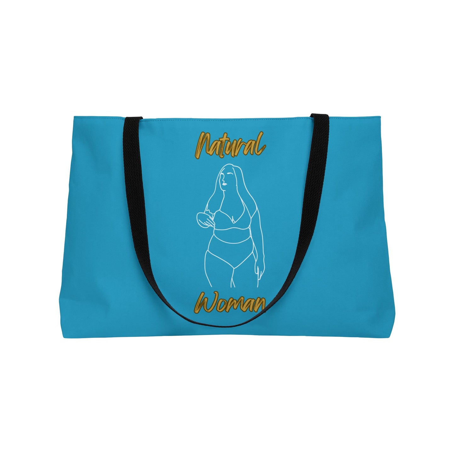 Natural Woman Full Beauty (WL) Weekender Tote Bag TURQUOISE