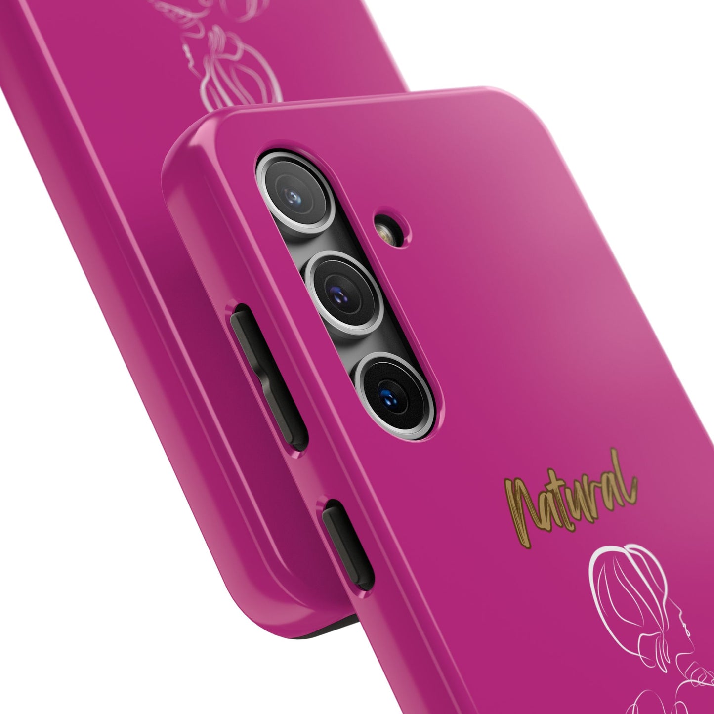 Natural Woman Back (WL)Tough Phone Cases PINK