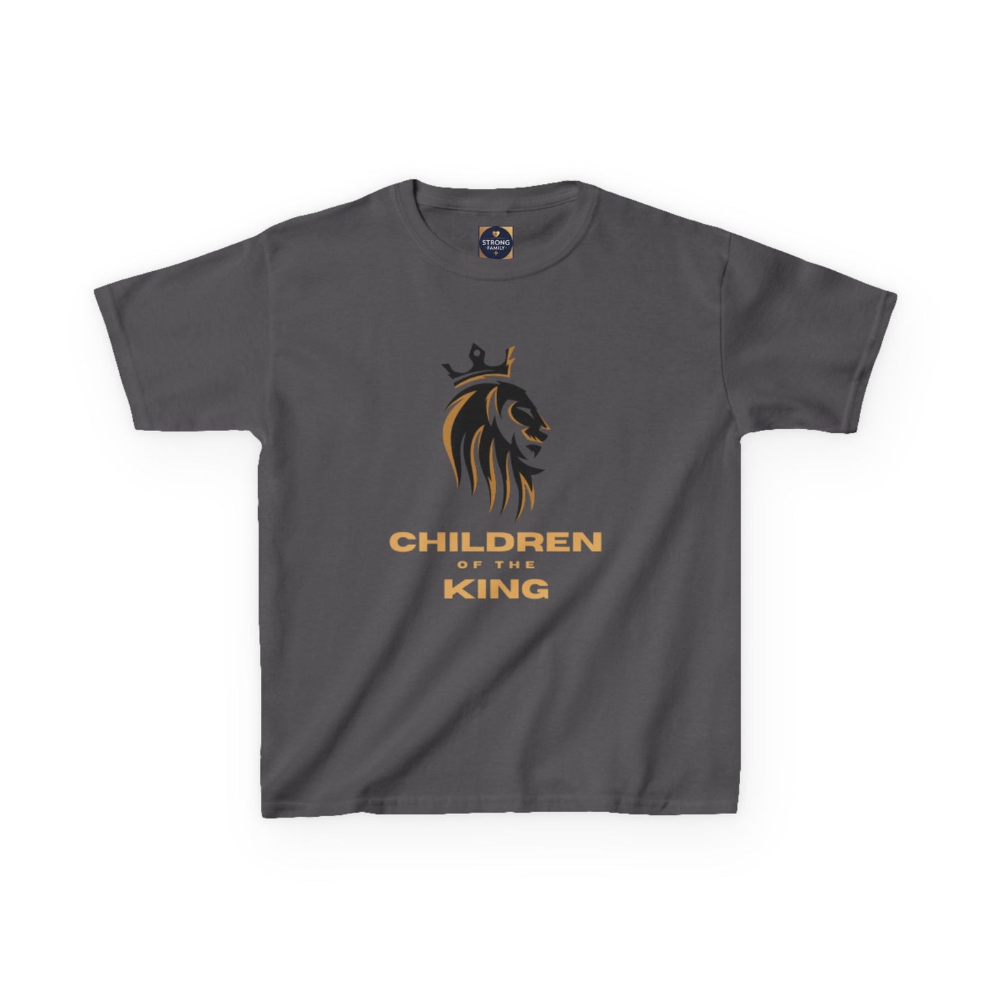 Children of the King Inspirational Kids Cotton T-Shirt (BL)
