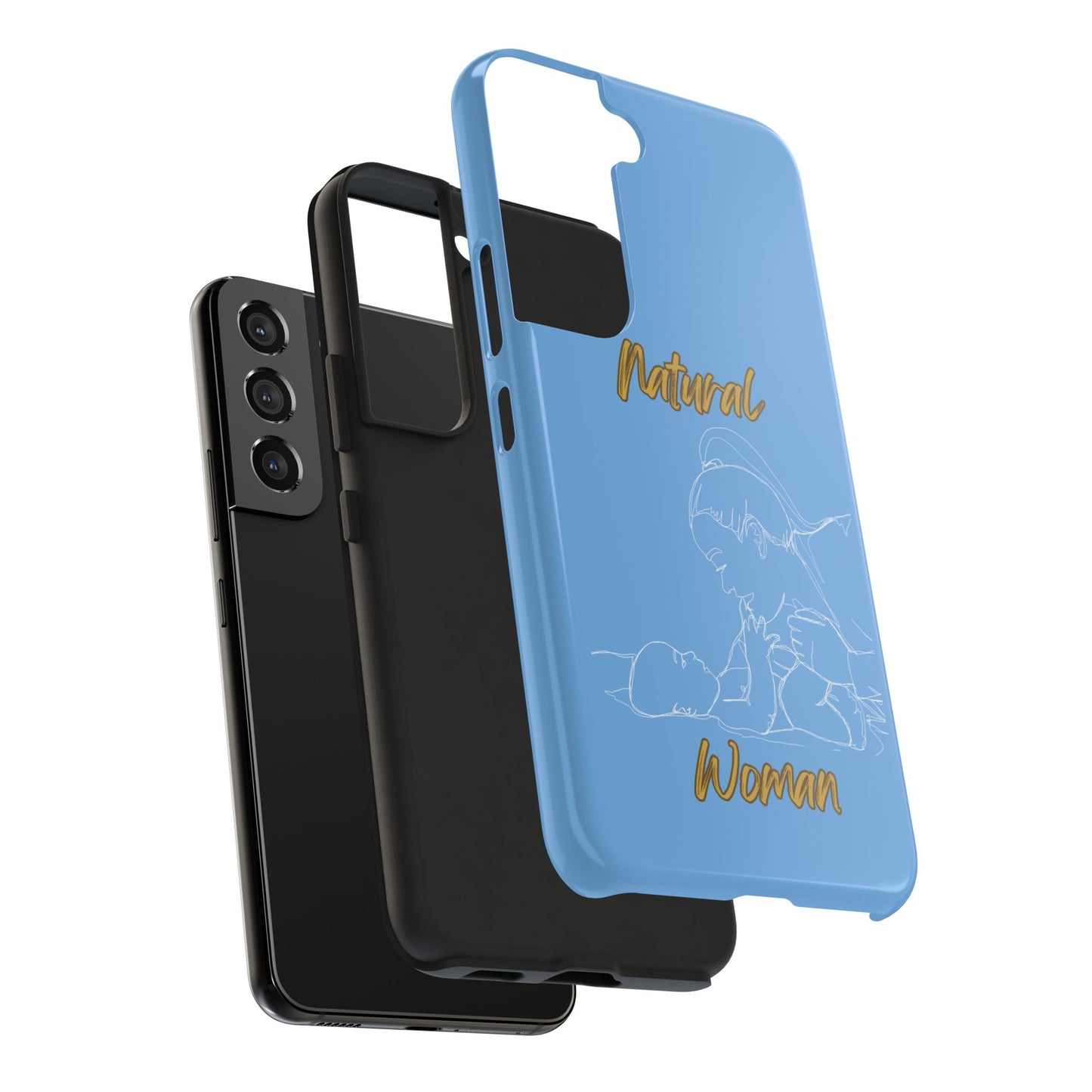 Natural Woman New Life (WL)Tough Phone Cases LIGHT BLUE