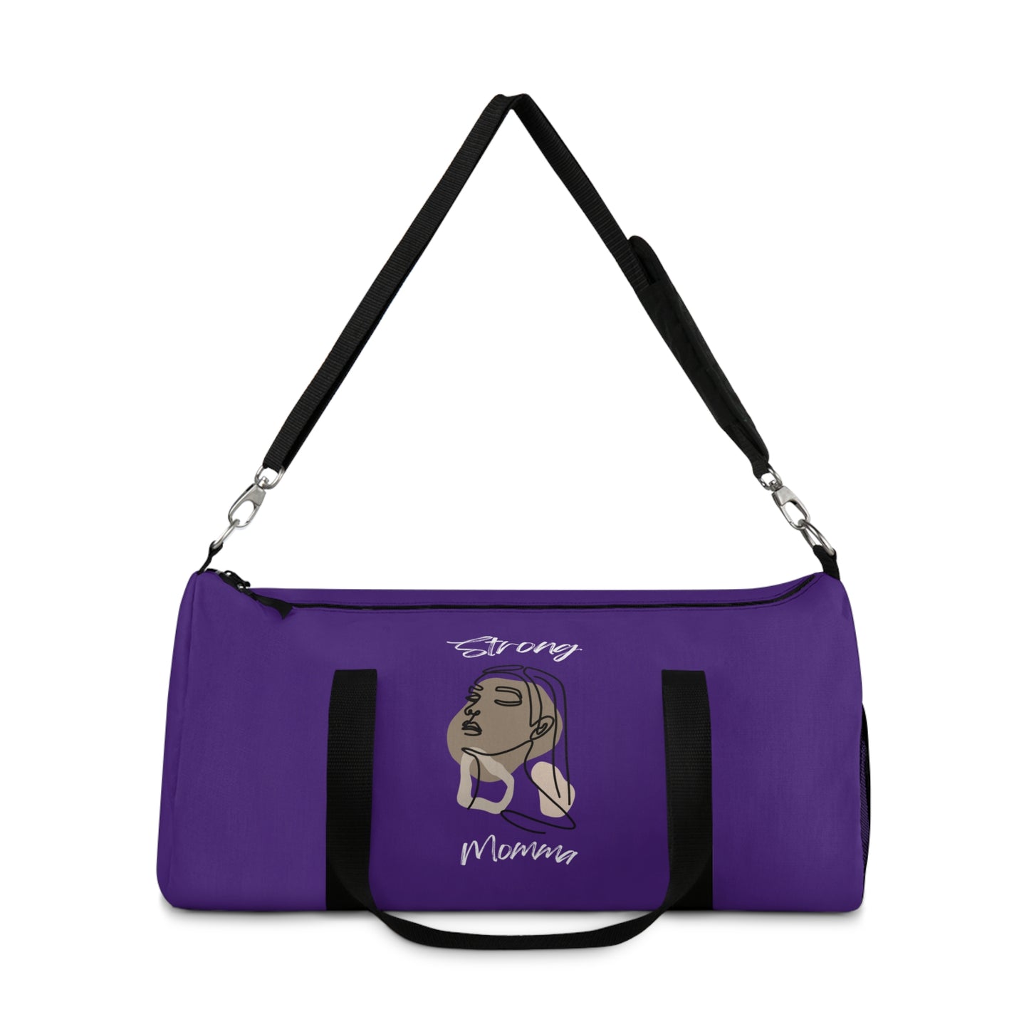 Strong Momma (WL) Duffel Bag PURPLE