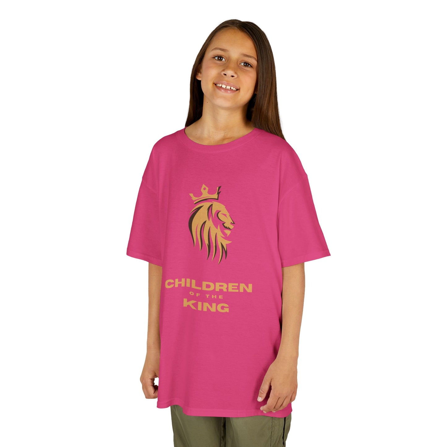 Children of the King Inspirational Kids Cotton T-Shirt (BRL)