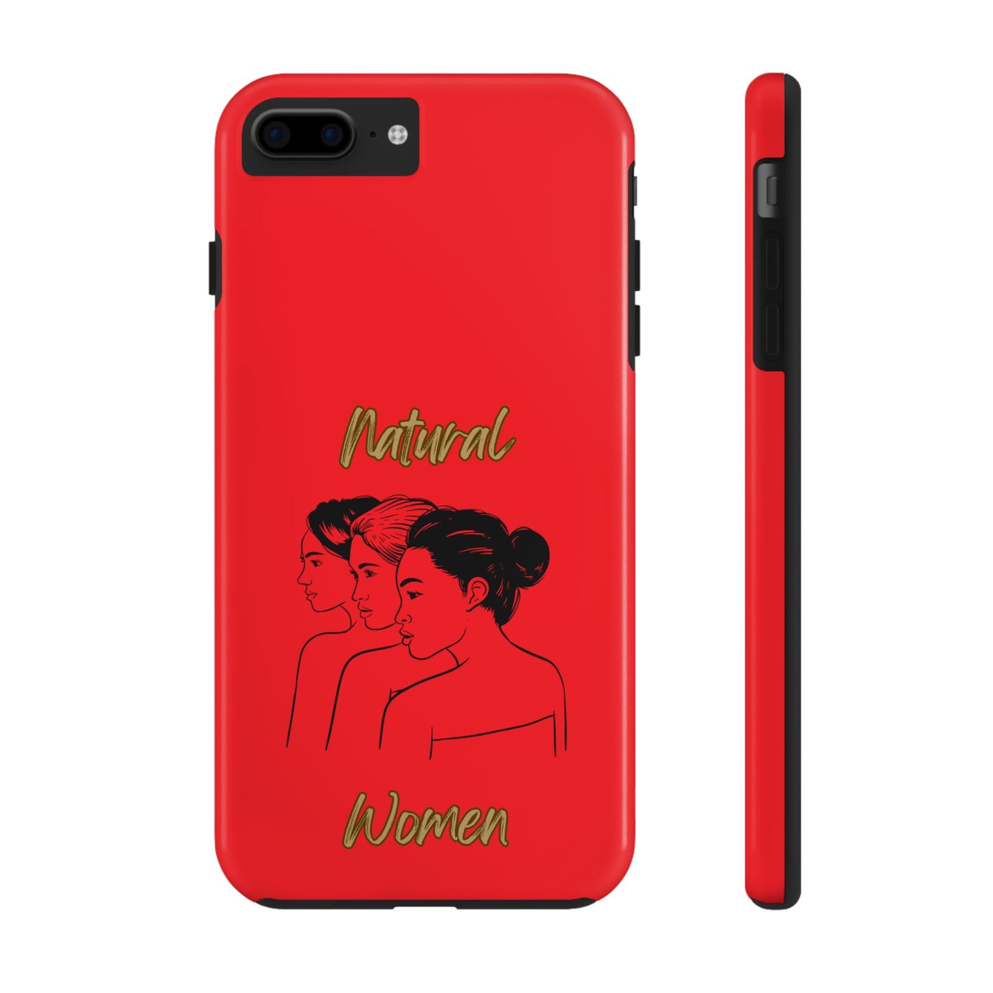 Natural Woman United Friends (BL)Tough Phone Cases RED