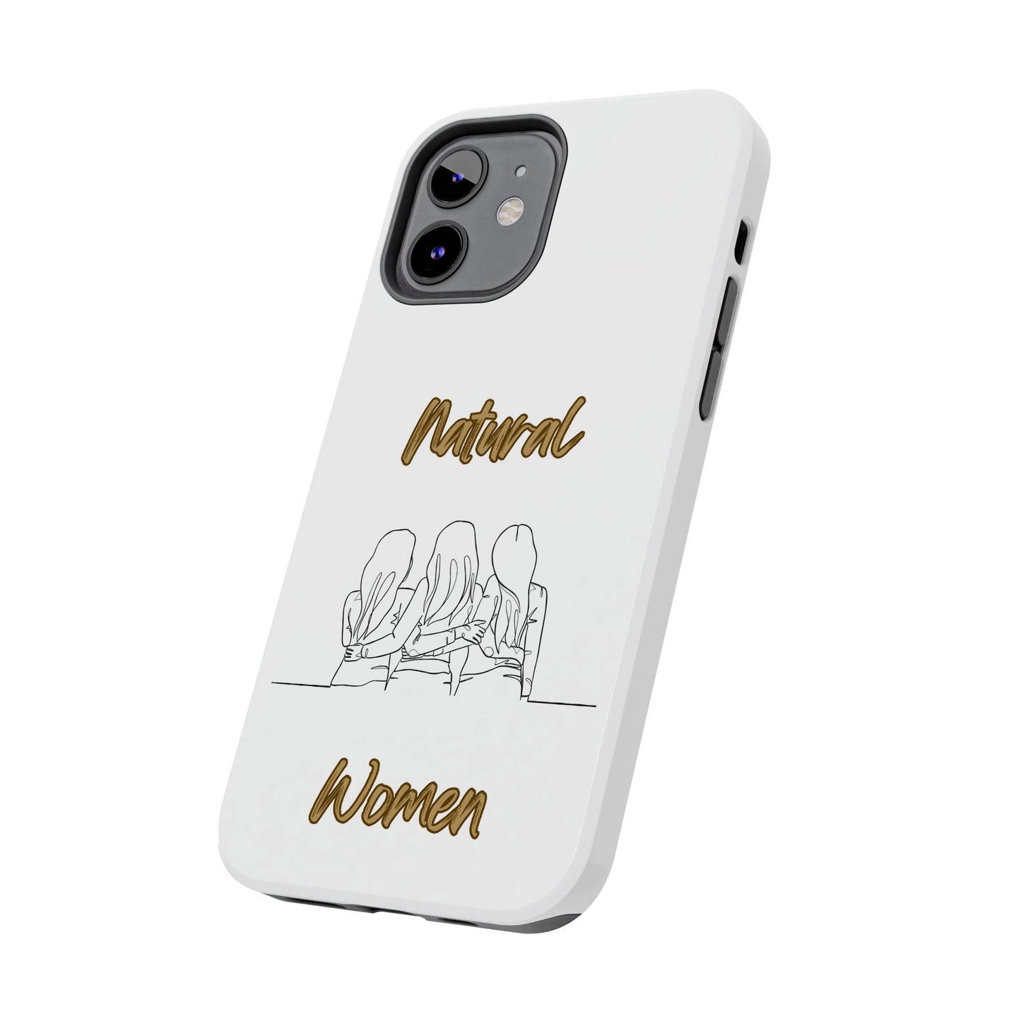 Natural Woman Loving Friends (BL)Tough Phone Cases WHITE