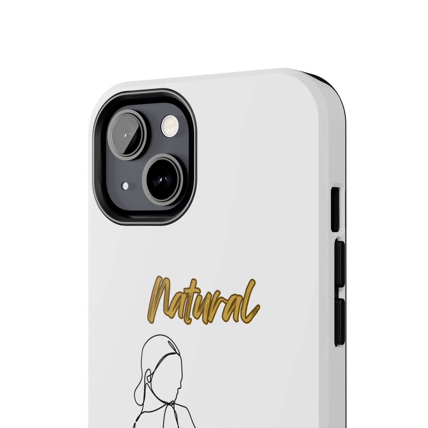 Natural Woman Hands Free (BL)Tough Phone Cases WHITE