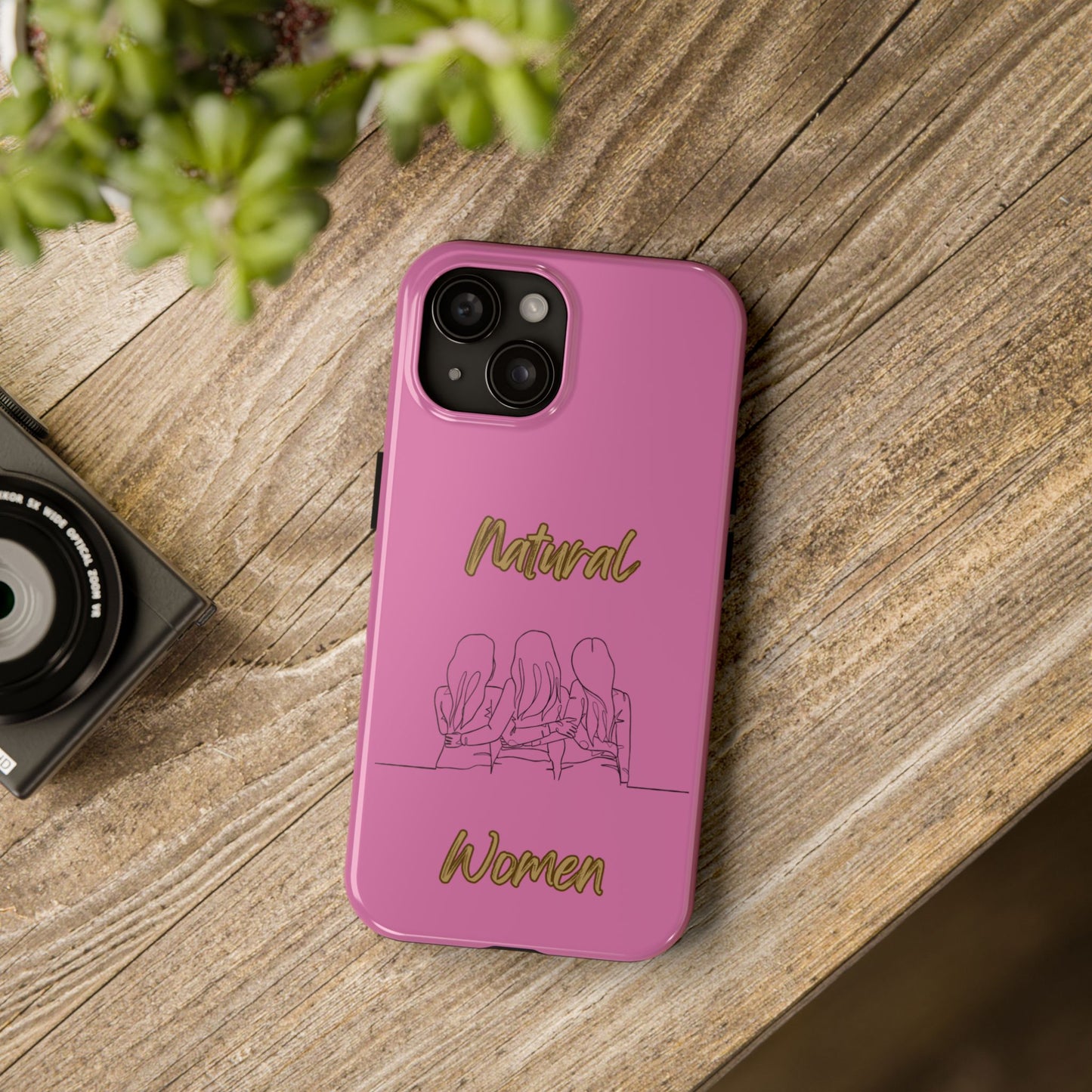 Natural Woman Loving Friends (BL)Tough Phone Cases LIGHT PINK