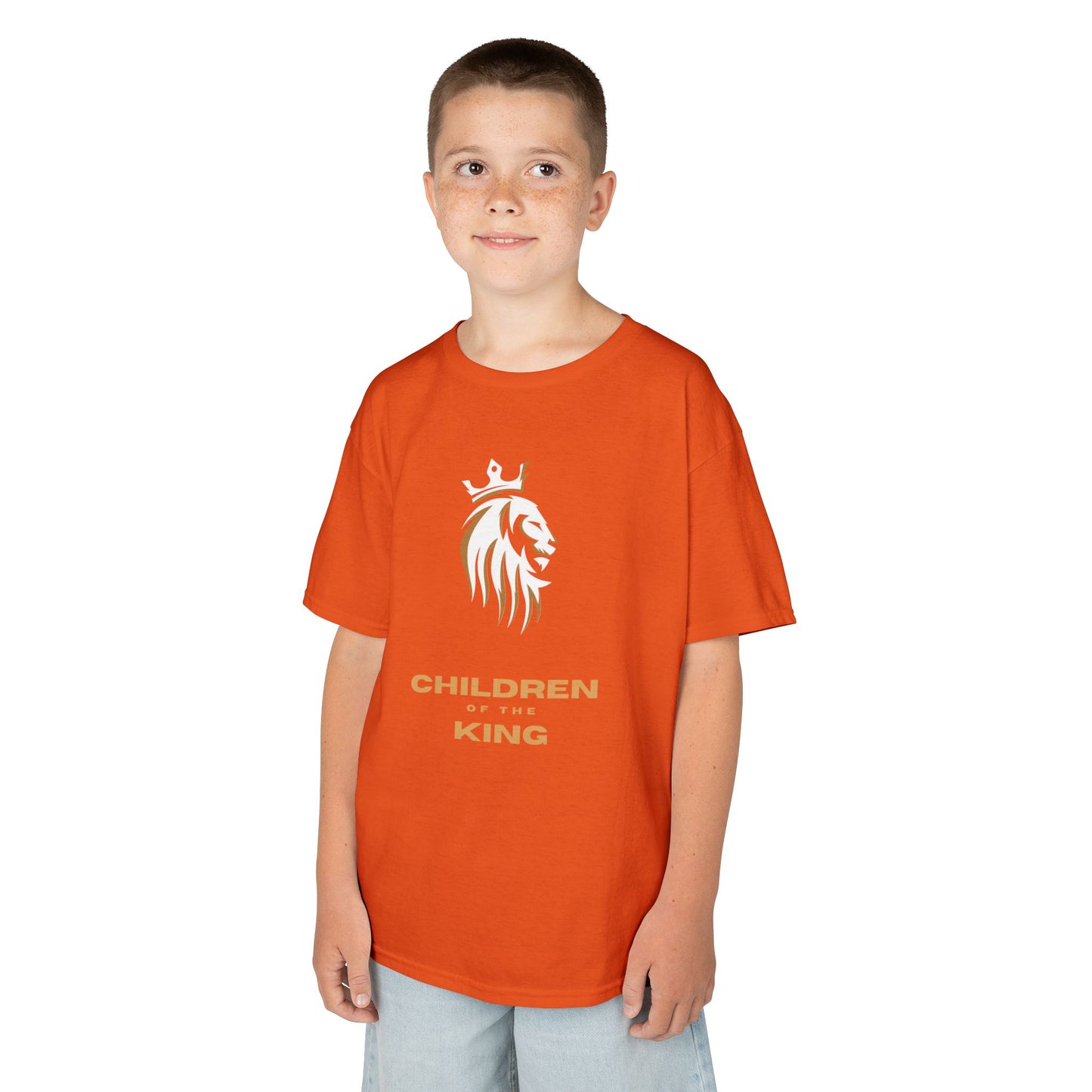 Children of the King Inspirational Kids Cotton T-Shirt (WL)