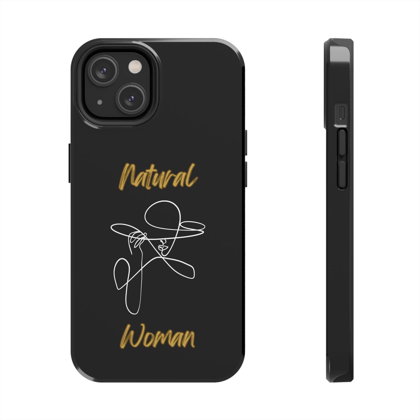 Natural Woman An Original (WL)Tough Phone Cases BLACK