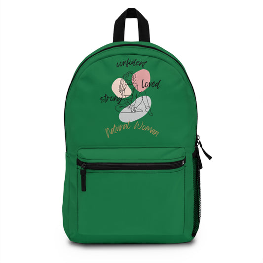 Natural Woman SCL (BL) Backpack DARK GREEN