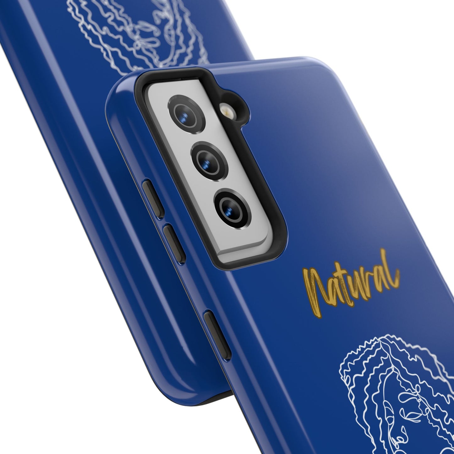 Natural Woman Naturally Me (WL)Tough Phone Cases DARK BLUE