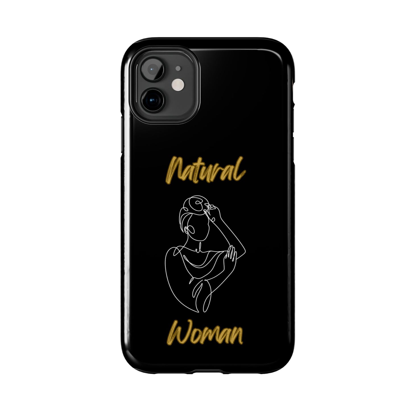 Natural Woman Style (WL)Tough Phone Cases BLACK