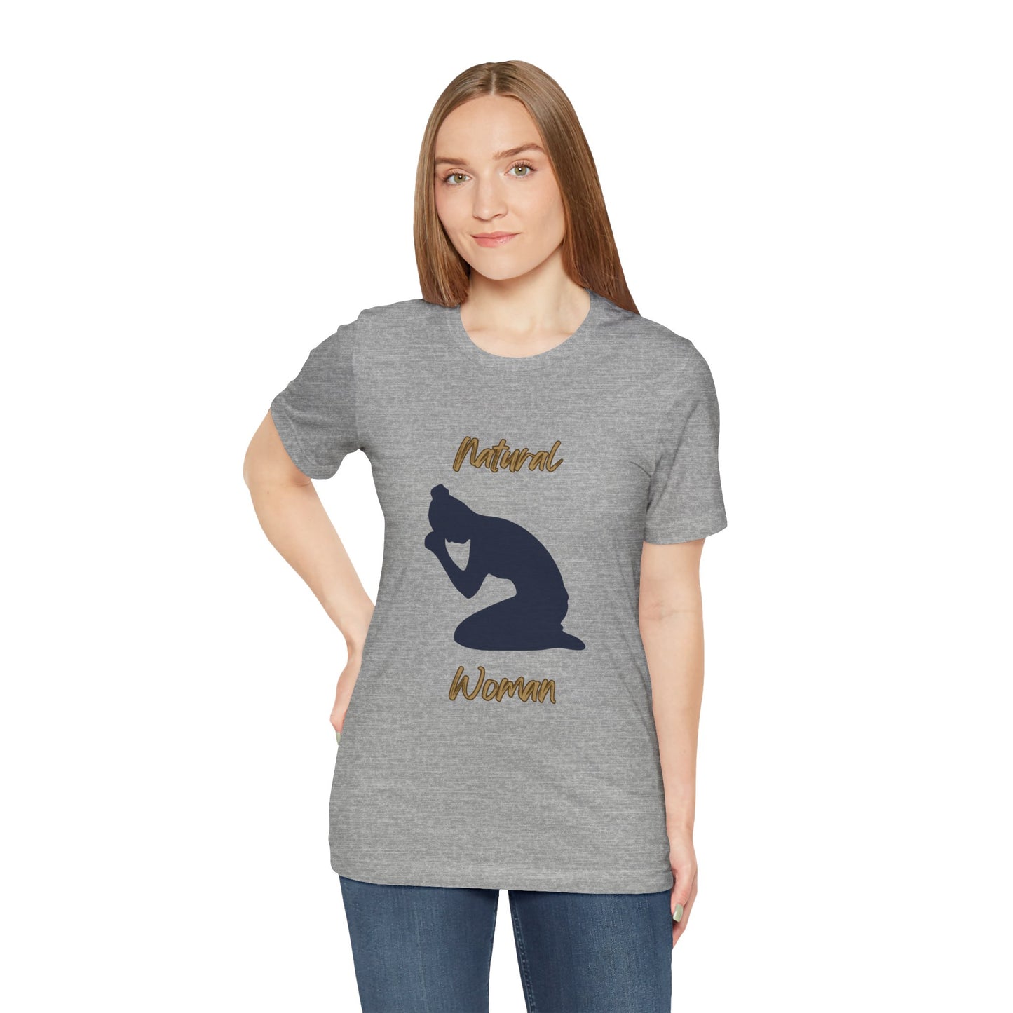 Natural Woman Pray (BL) Short Sleeve T-Shirt
