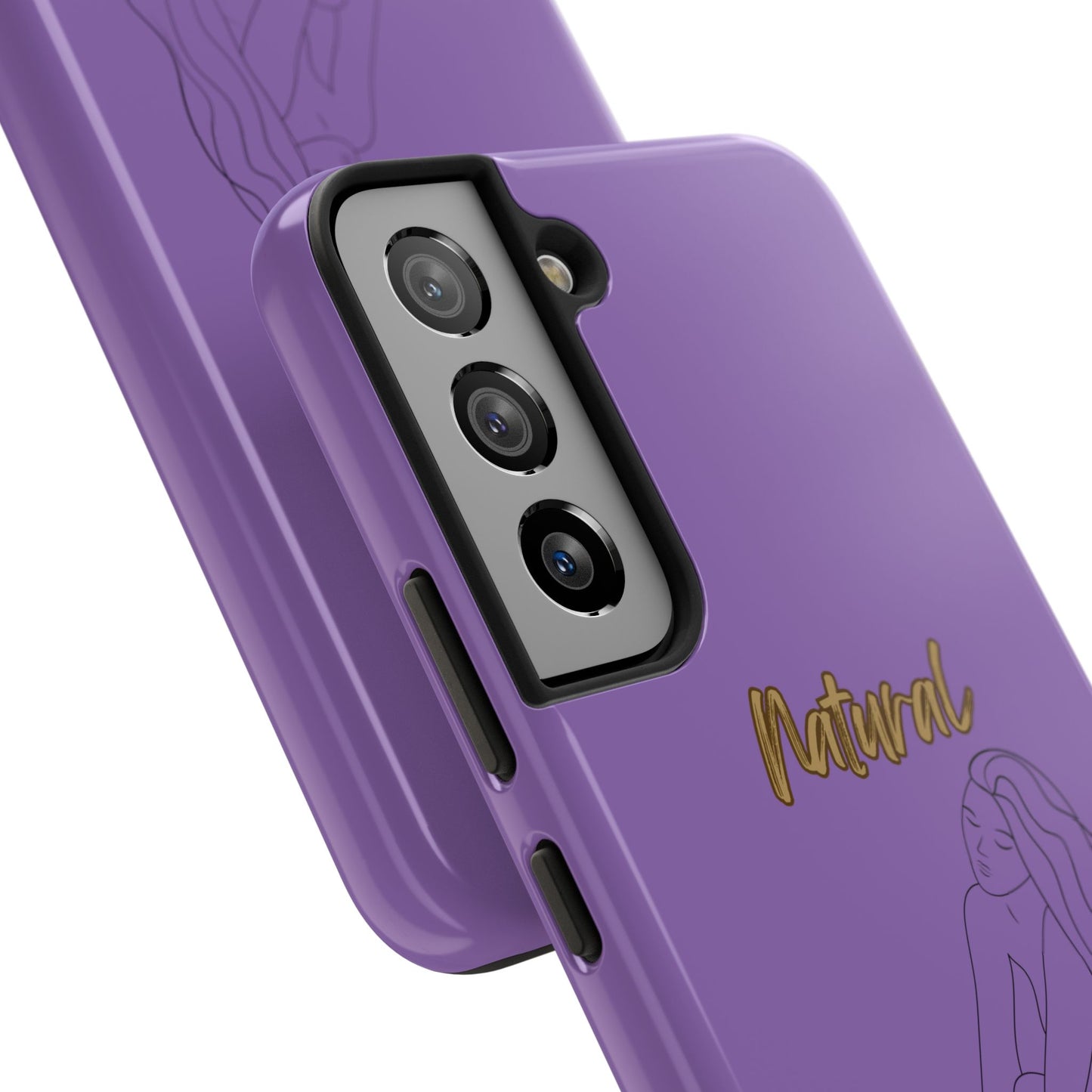 Natural Woman Beauty (BL) Tough Phone Cases LIGHT PURPLE
