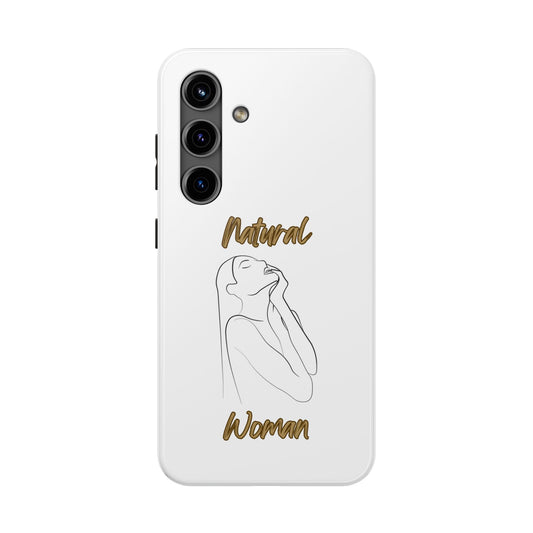 Natural Woman Thank You (BL) Tough Phone Cases WHITE
