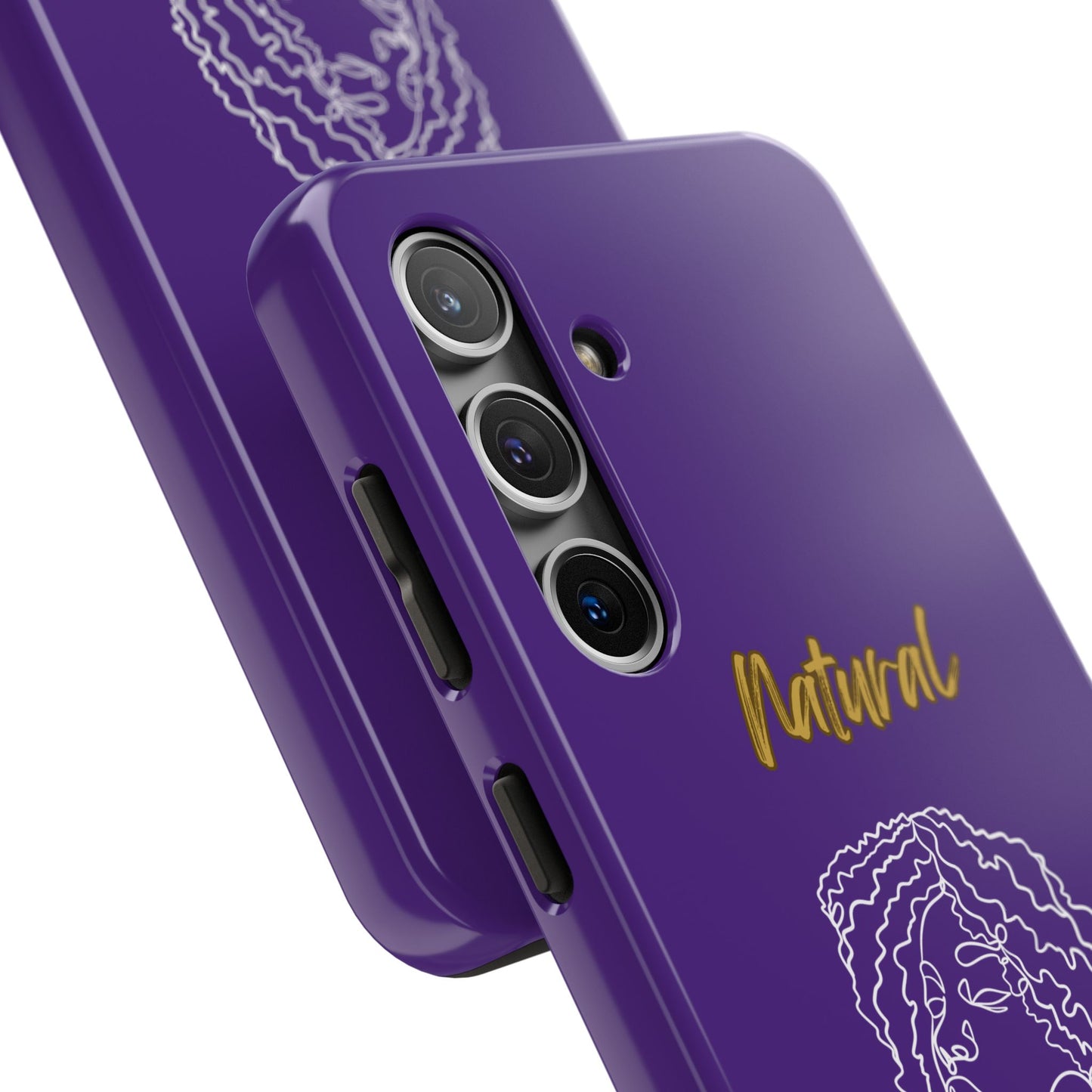 Natural Woman Naturally Me (WL)Tough Phone Cases PURPLE