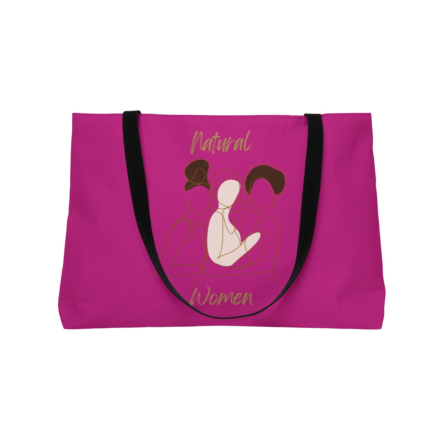 Natural Women Friends (BL) Weekender Tote Bag PINK