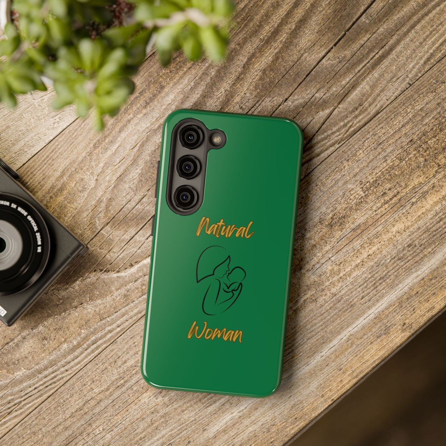 Natural Woman Long Awaited (BL)Tough Phone Cases DARK GREEN