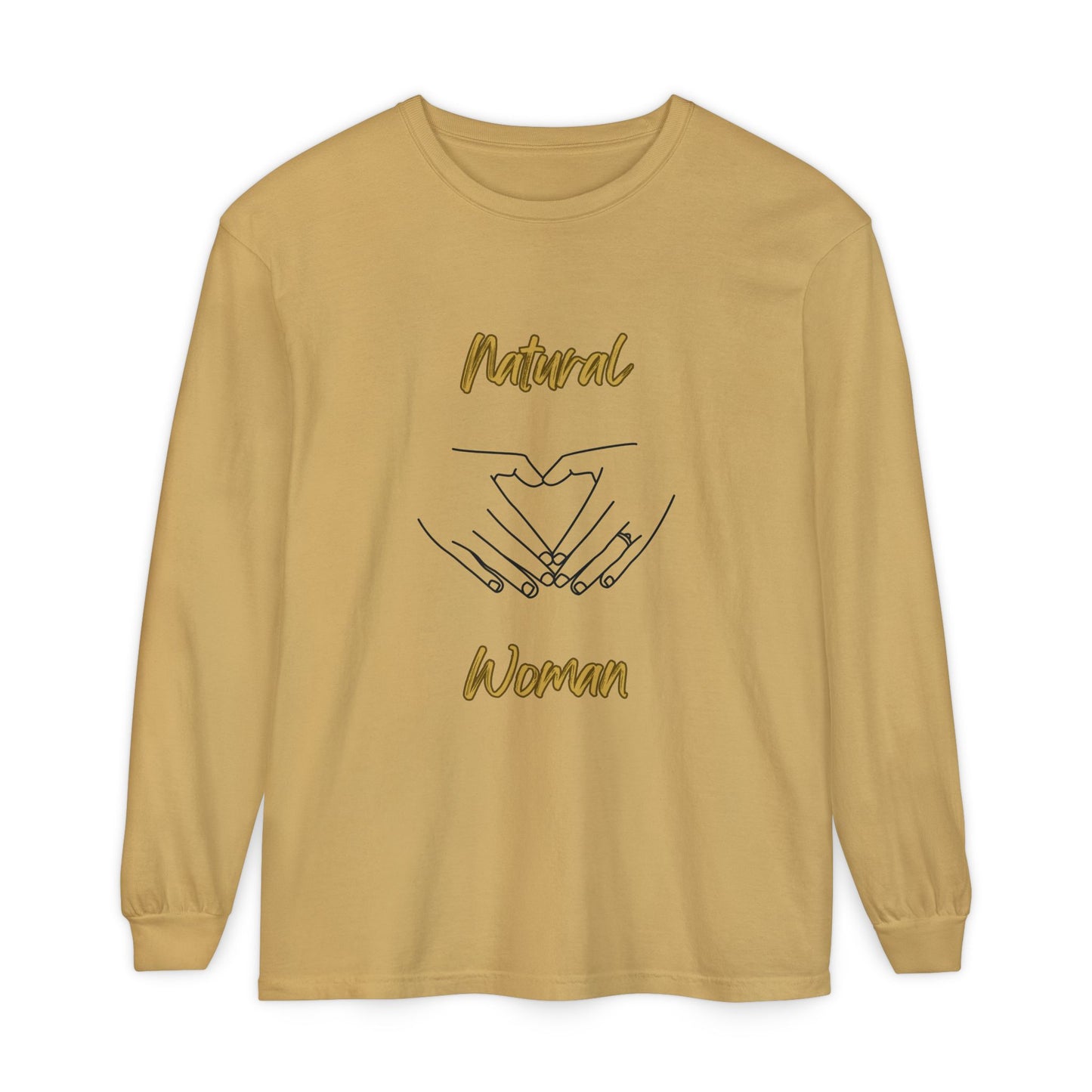Natural Woman I Love You (BL) Long Sleeve T-Shirt