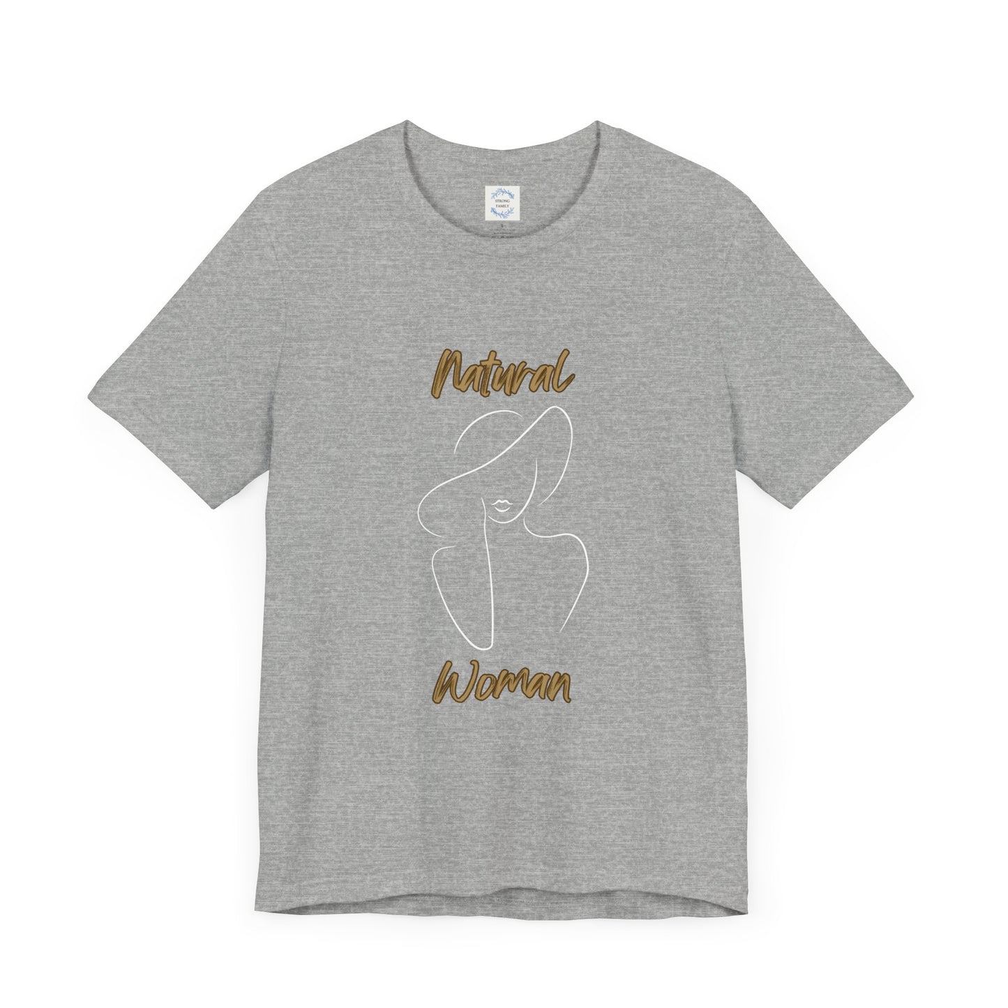 Natural Woman Sun Hat (WL) Short Sleeve T-Shirt