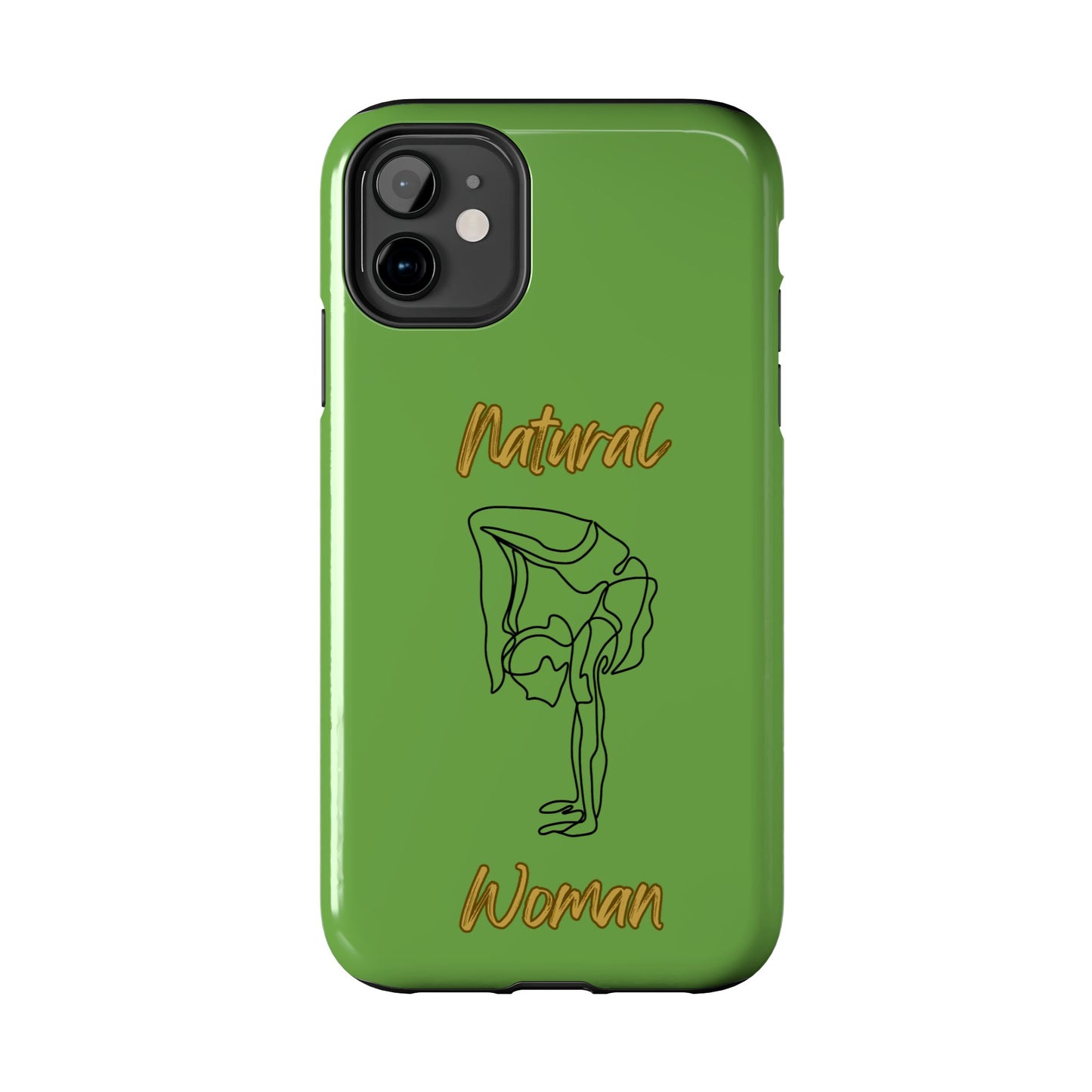 Natural Woman Flexible (BL)Tough Phone Cases GREEN