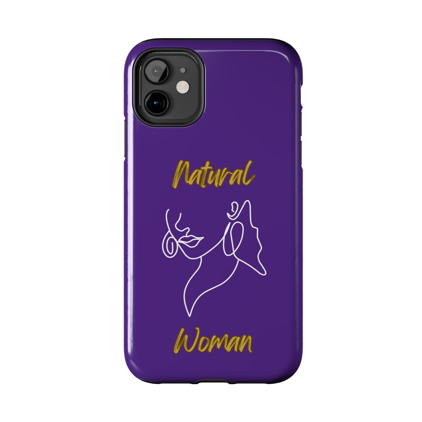 Natural Woman Lips (WL)Tough Phone Cases PURPLE