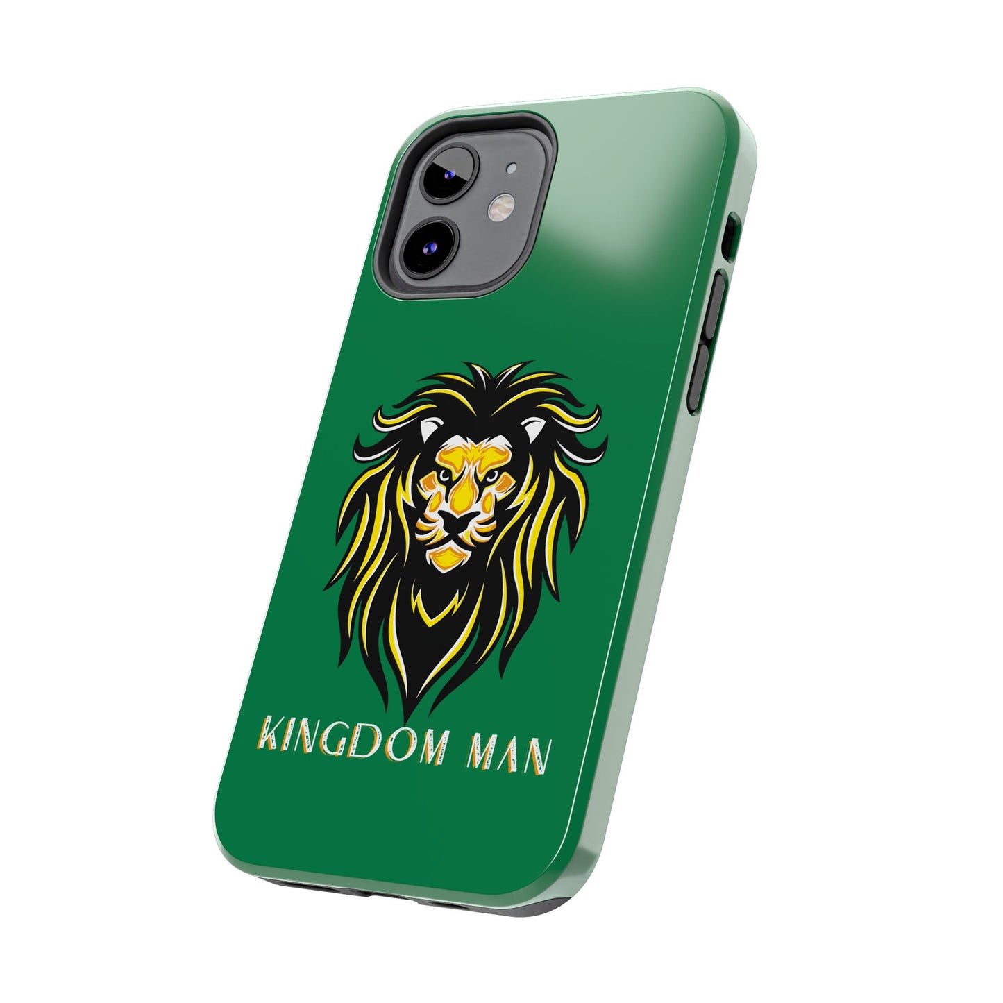 Kingdom Man (White-Gold Label) Tough Phone Case DARK GREEN