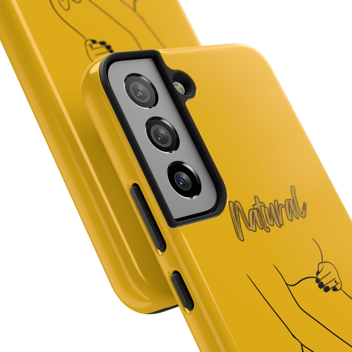 Natural Woman Loved In & Out (BL)Tough Phone Cases YELLOW