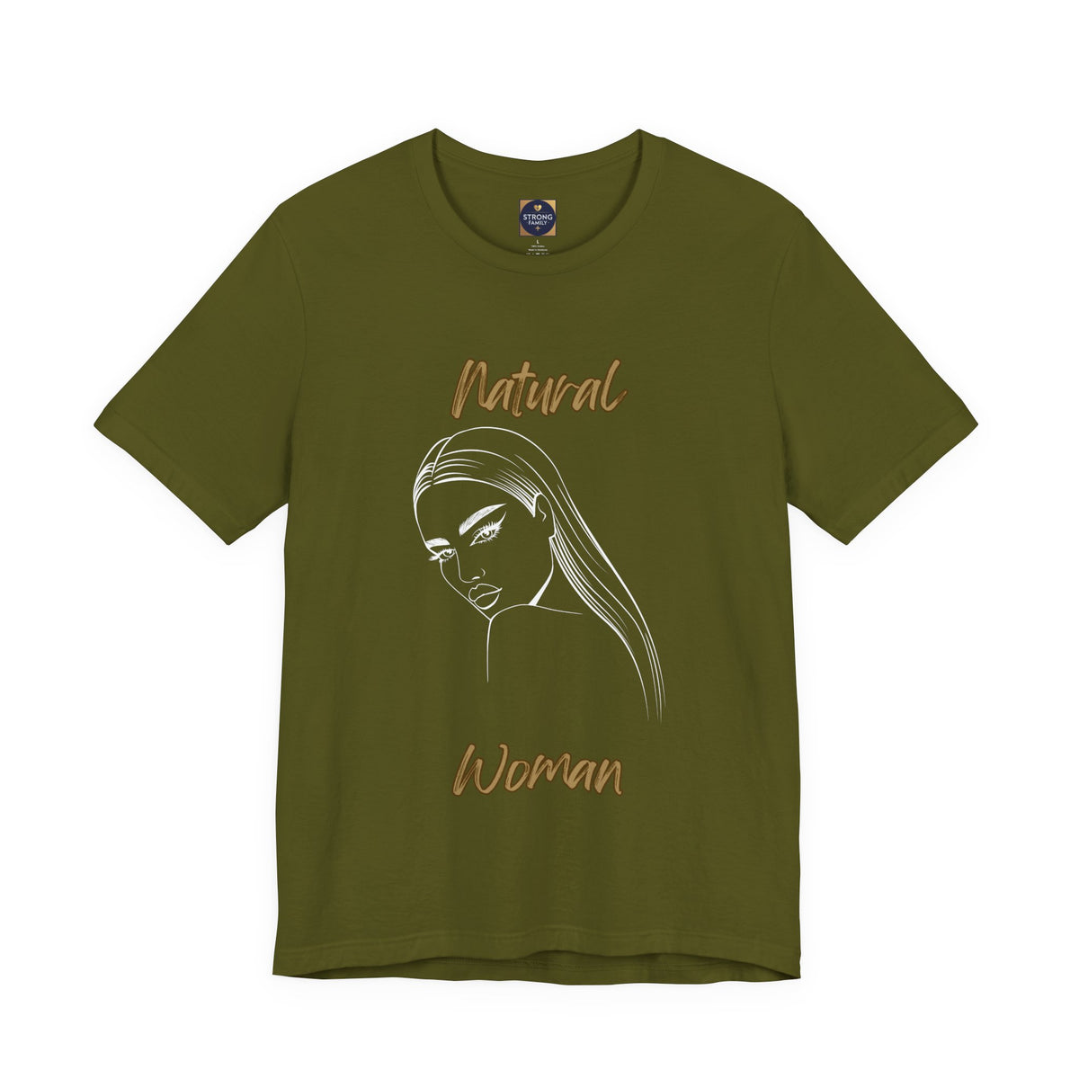 Natural Woman “The Stare” Graphic Tee | Women’s Inspirational T-Shirt