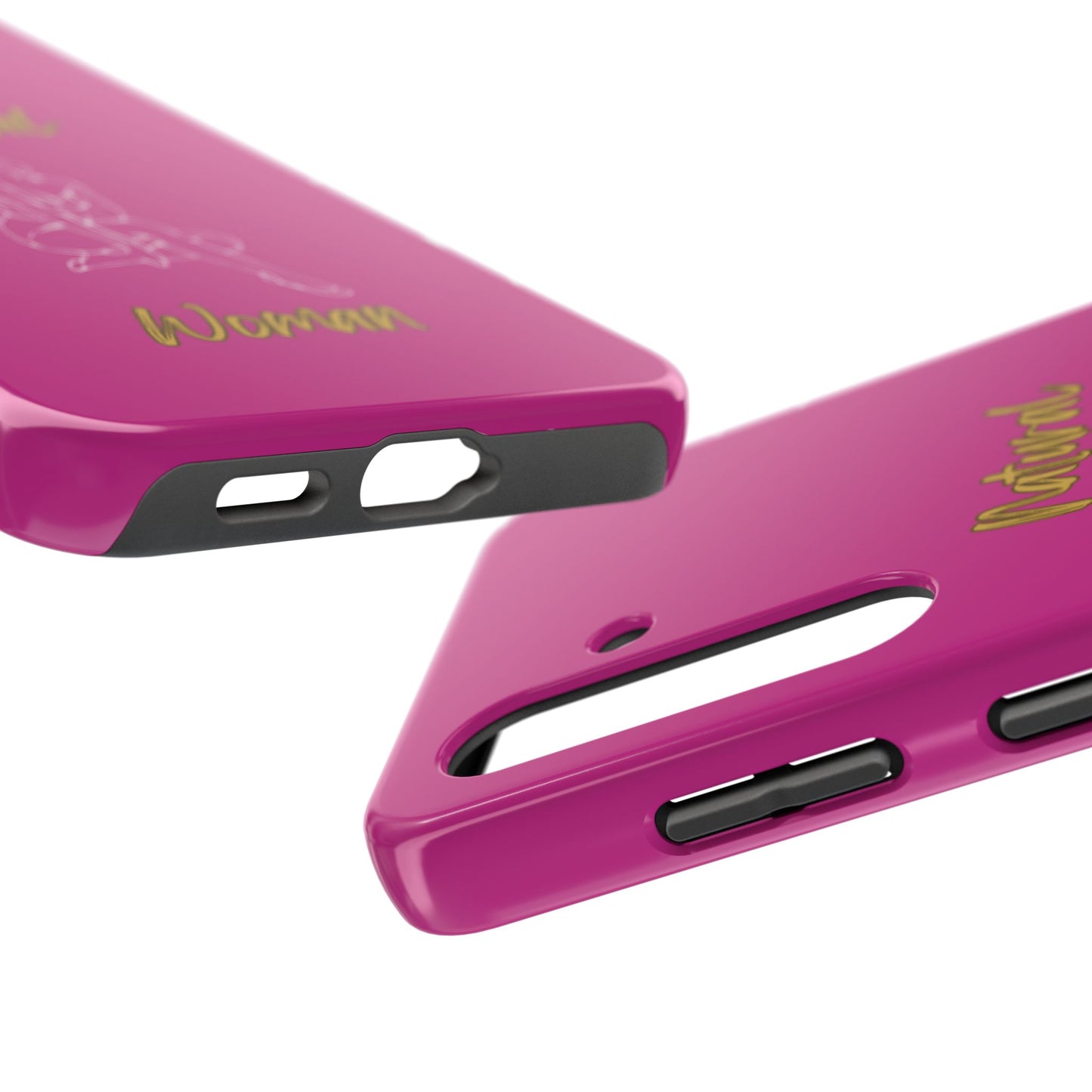 Natural Woman Shoulder Action (WL)Tough Phone Cases PINK